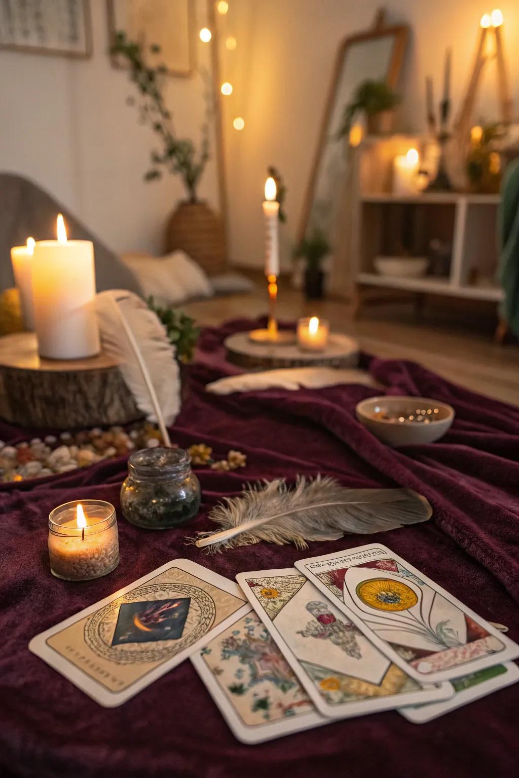 Fortune prediction sessions bring an element of mystery to the celebration
