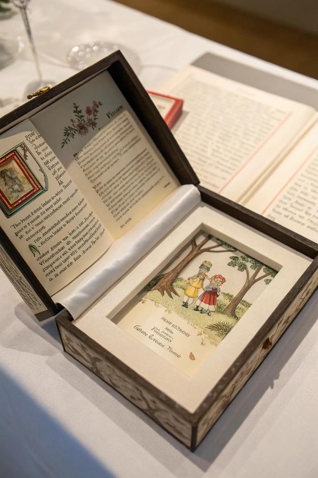 The start of a lifelong love of stories.