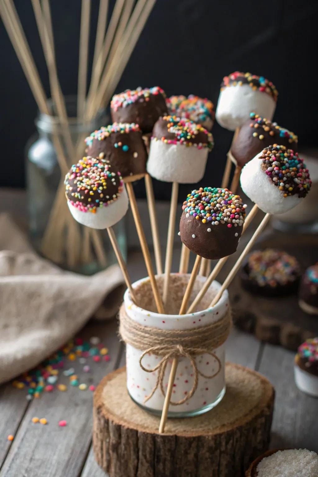 Sweet handhelds delivering an effortless sugary treat.