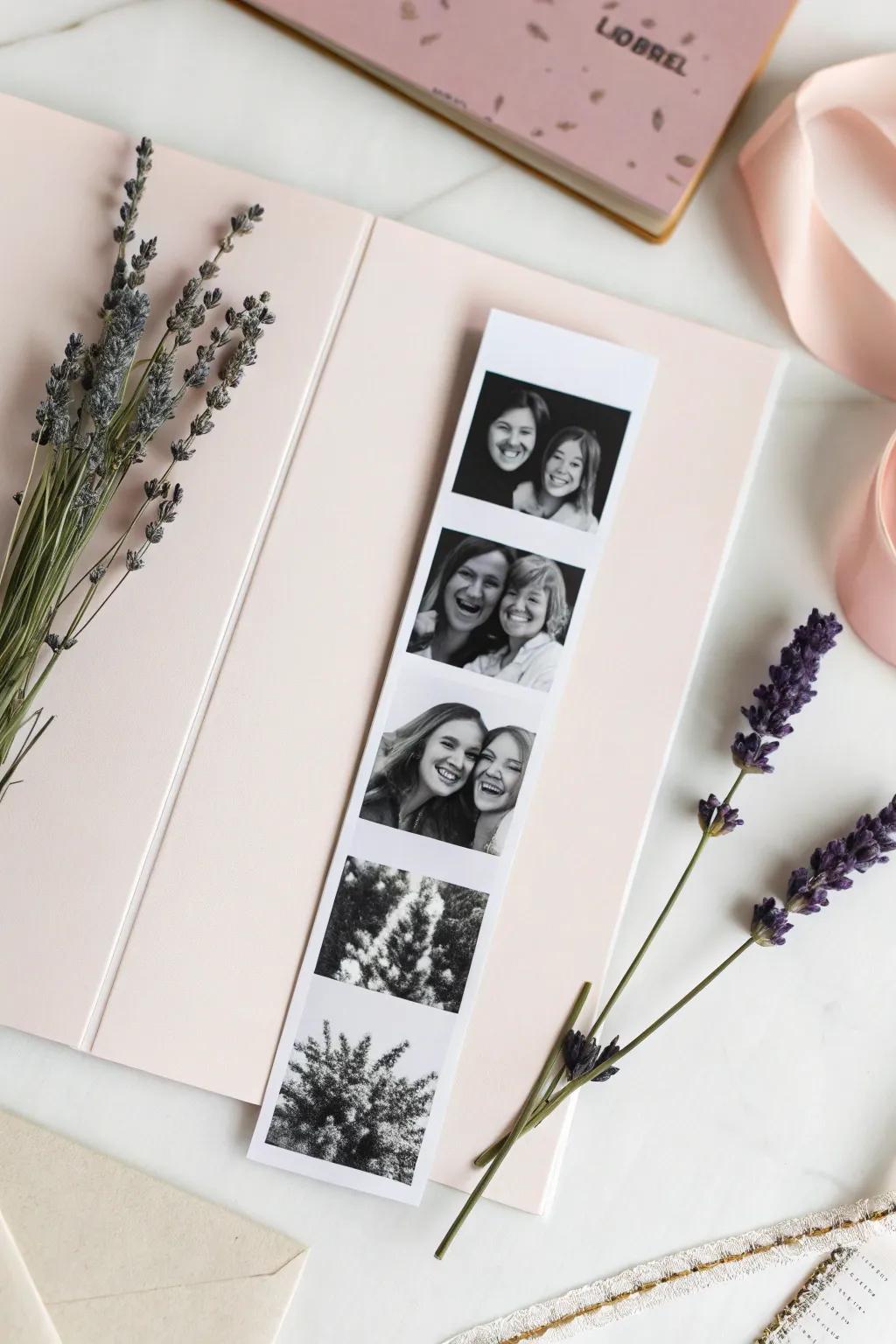Capture the joy of spontaneous instances through charming strips from photo booths.
