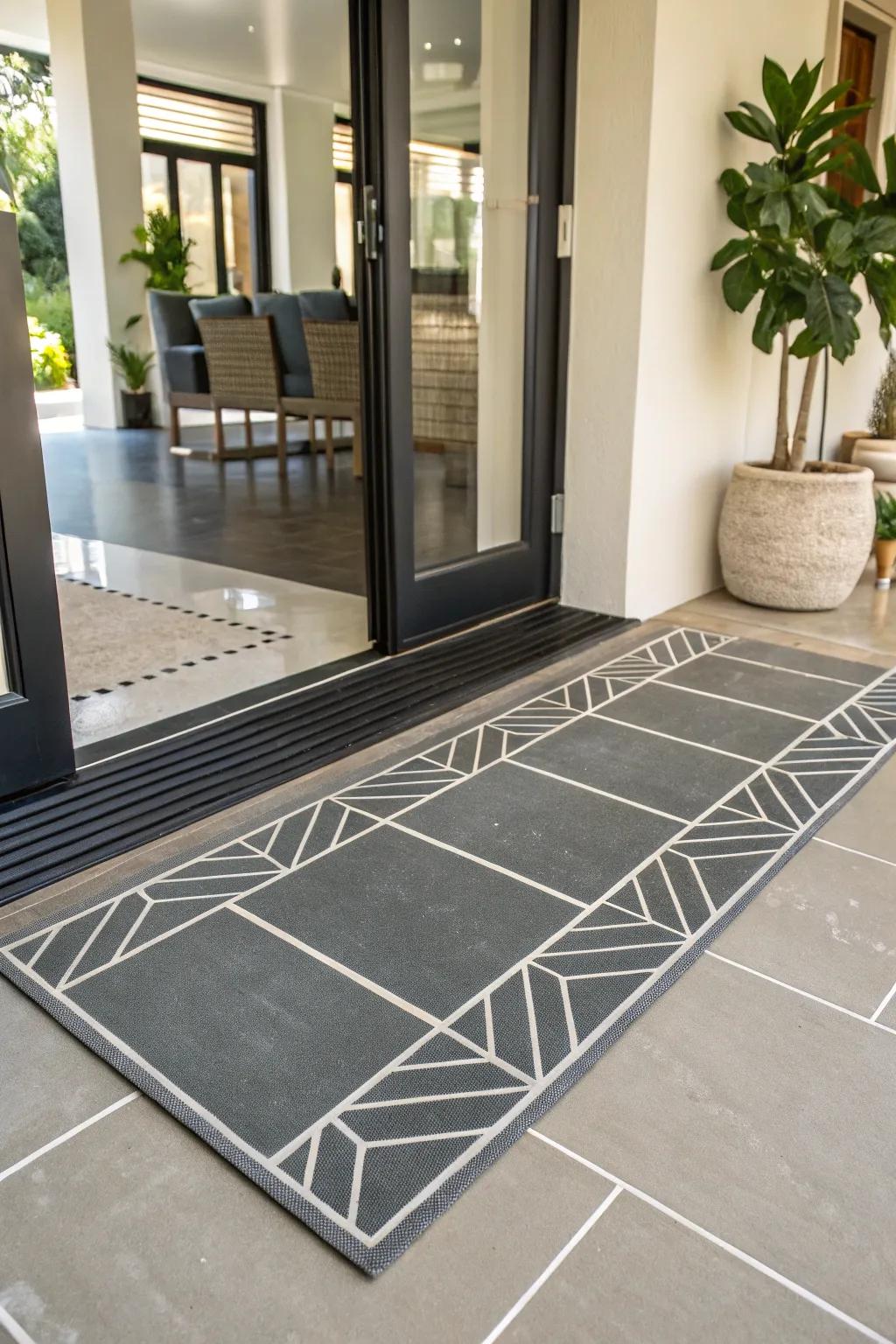 Keep it simple and stylish with minimalist floor covering designs.