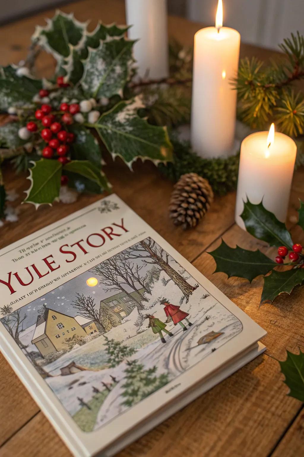 Share the enchantment of Yule with a narrative compilation.
