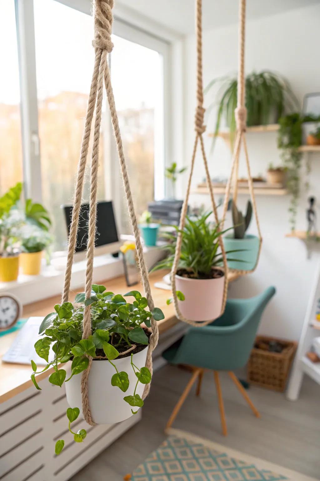 Have fun with creative display swings.