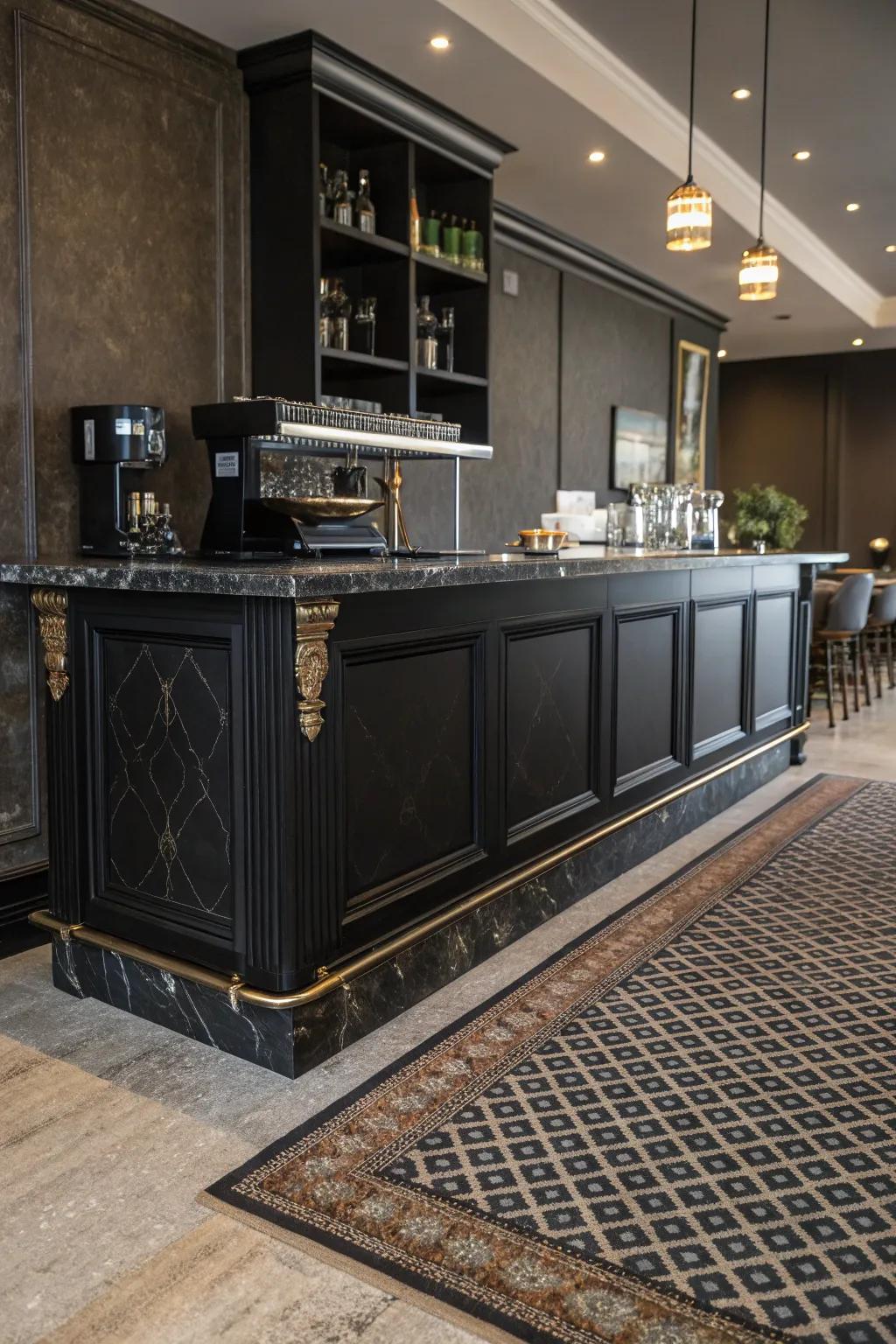 Adding warmth and texture with a stylish rug