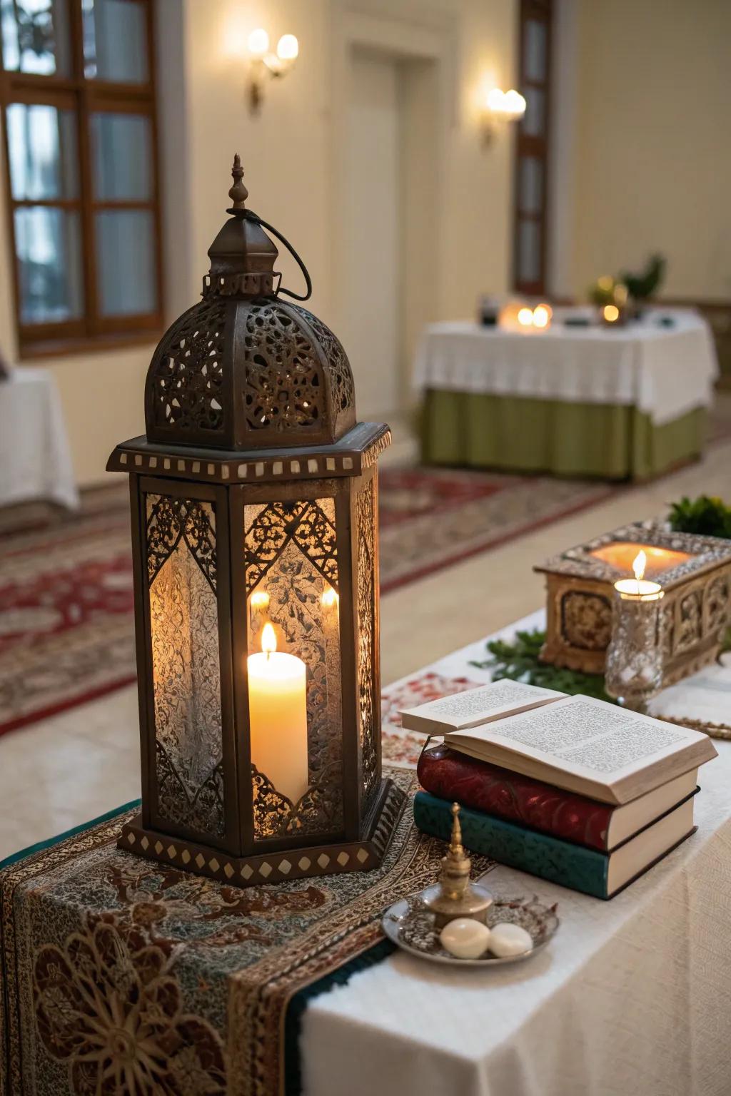 Beacons add warmth and a hint of refinement to your sacred area.