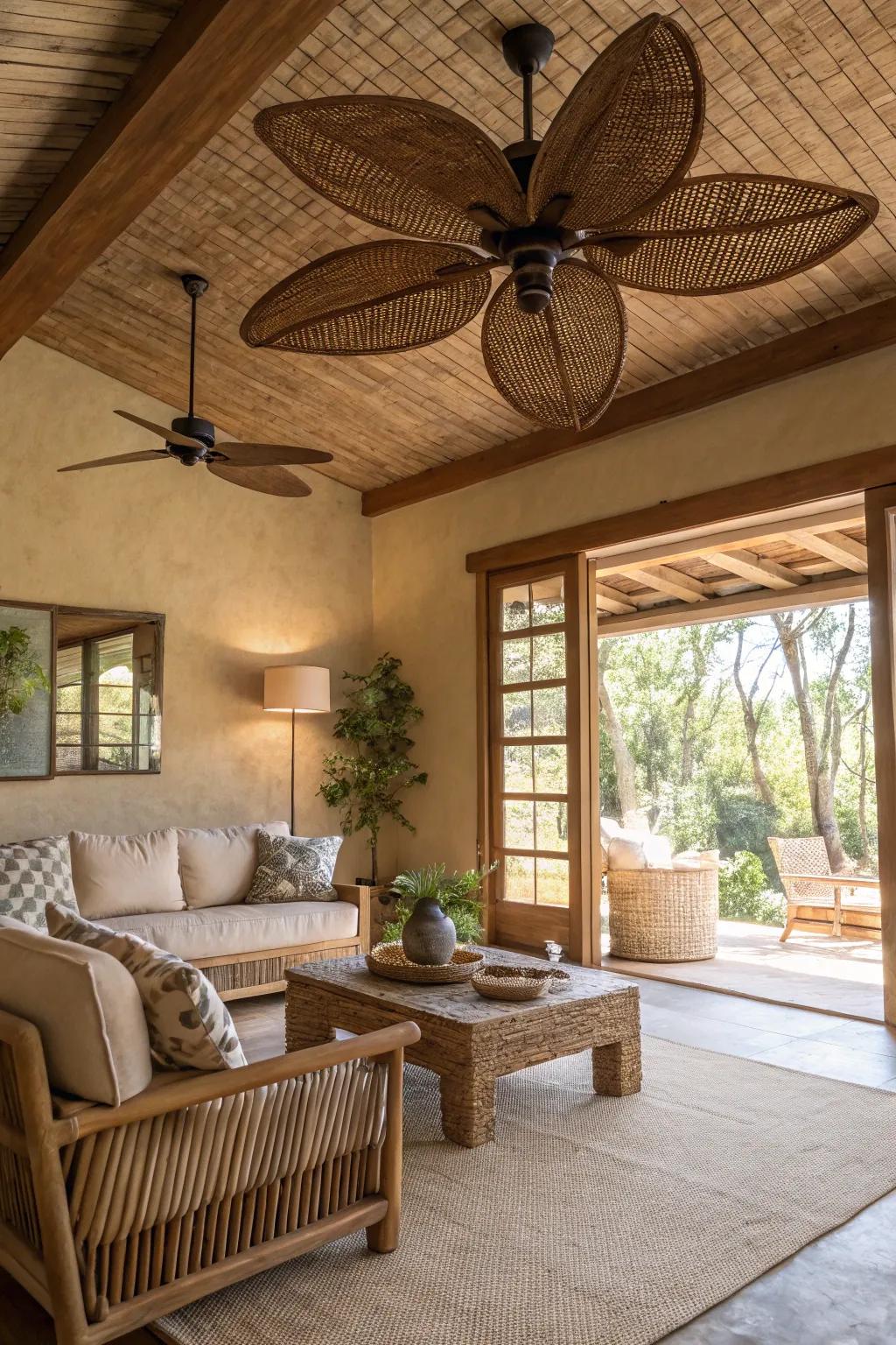 Go green using an eco-friendly air circulator.