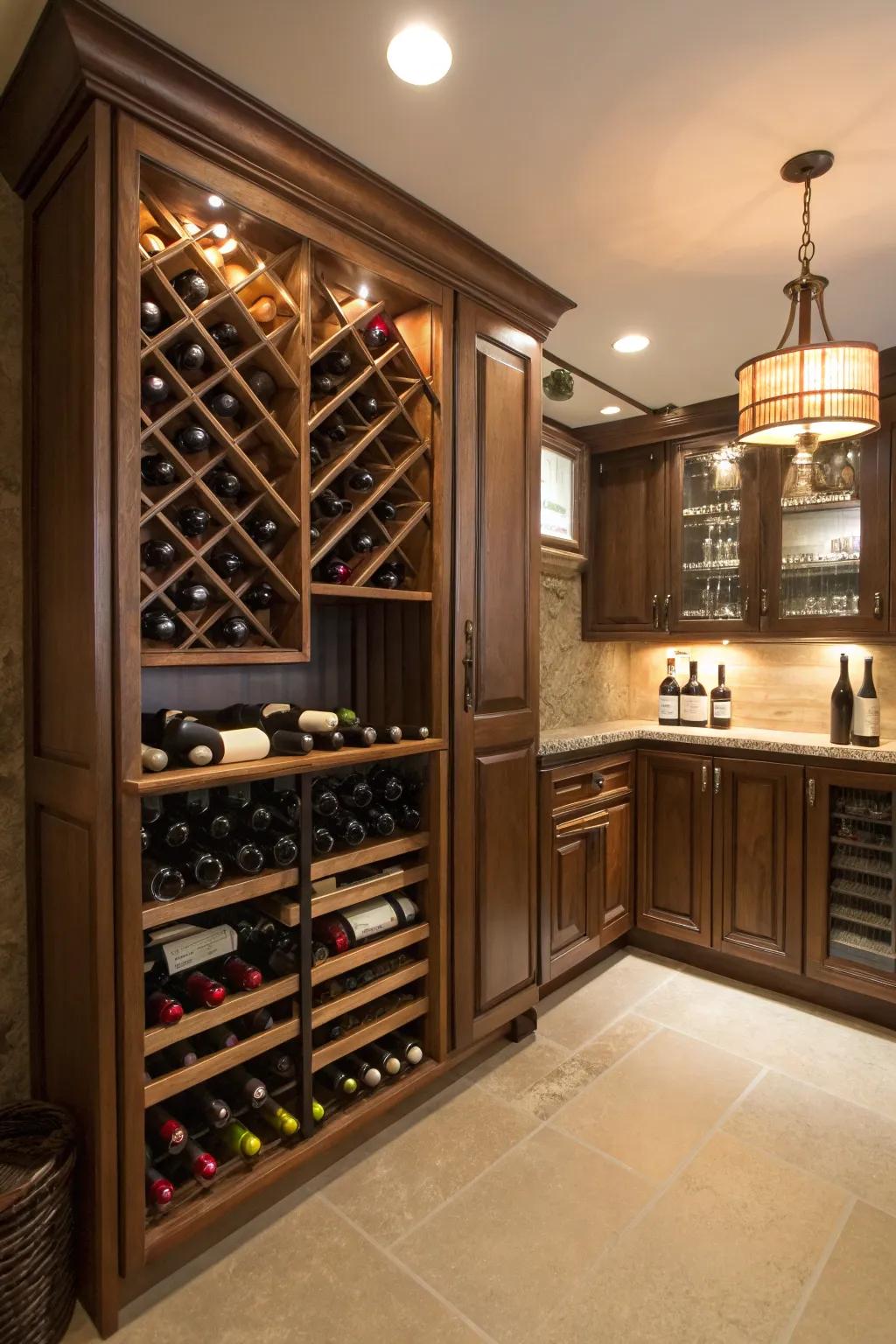 Make a vino lover's paradise in your home.