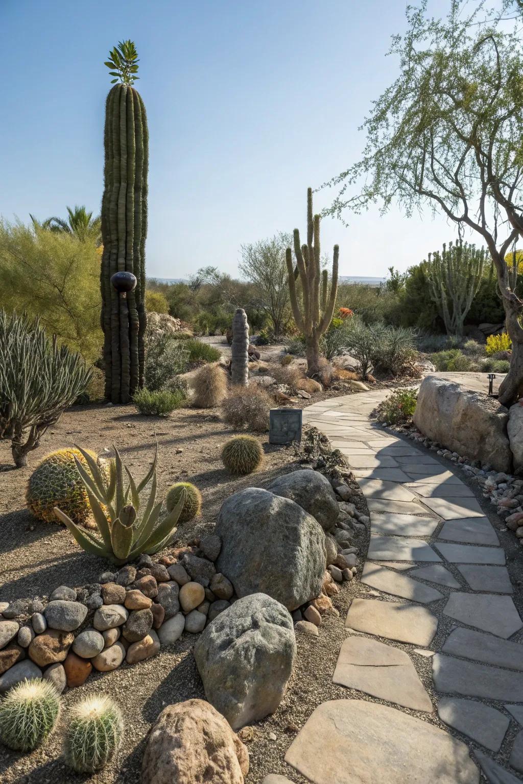 Art installations elevate your desert.