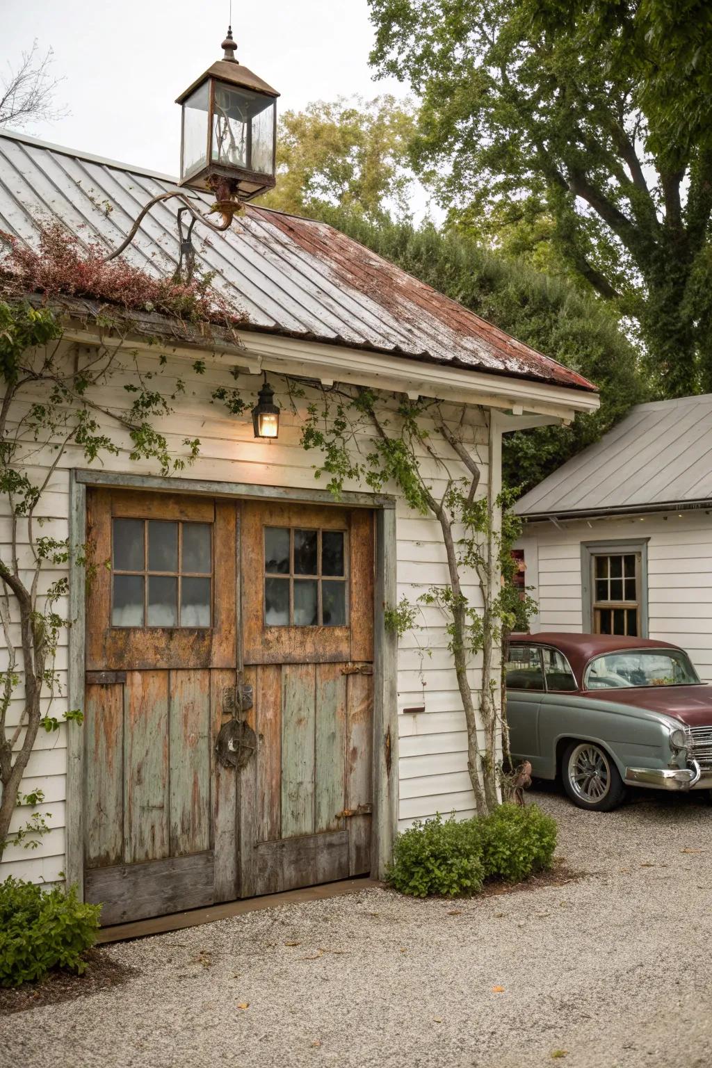 Nostalgic vibes that bring enduring charm to your garage.