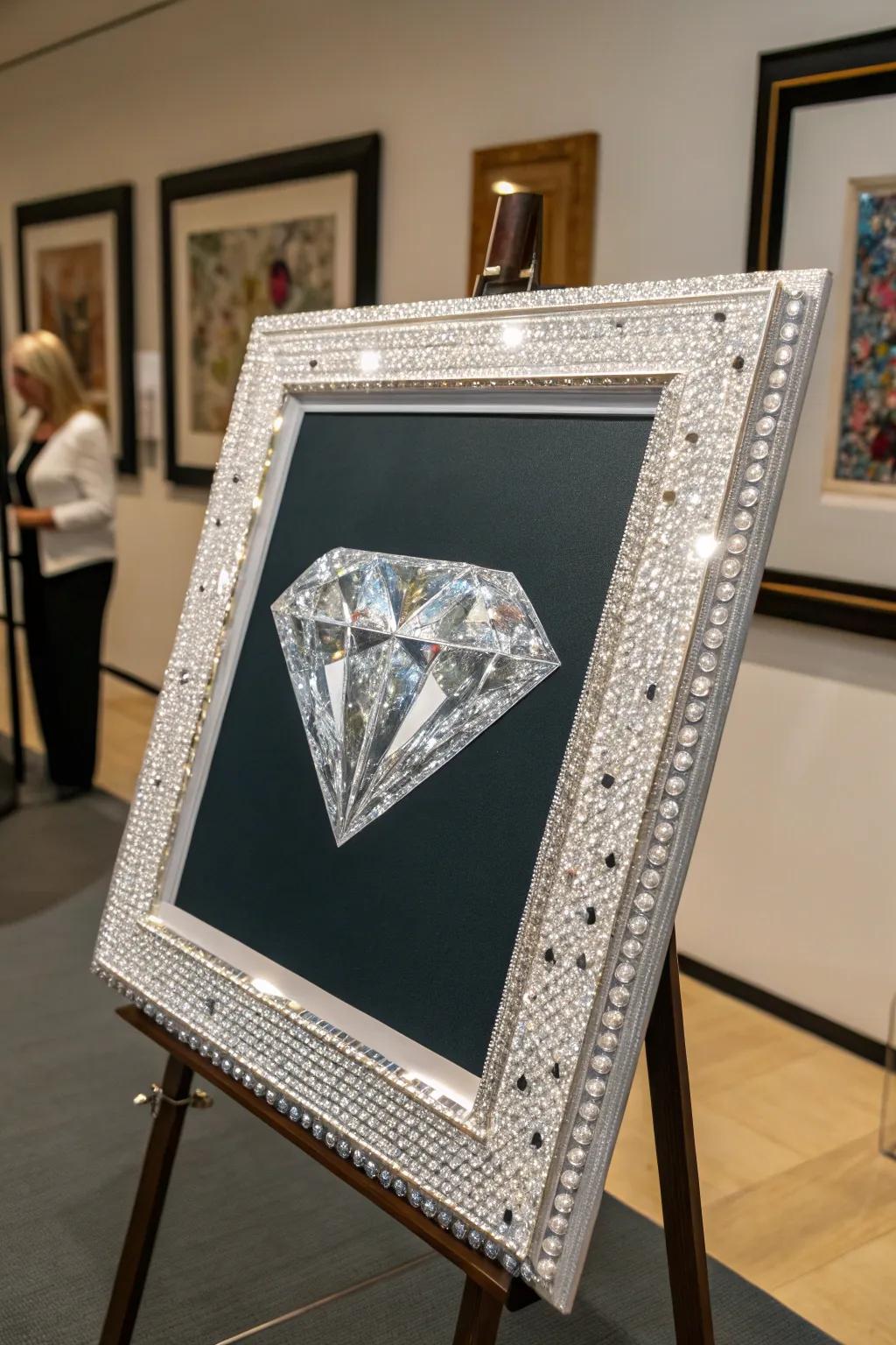 Personalize using a bespoke patterned border.