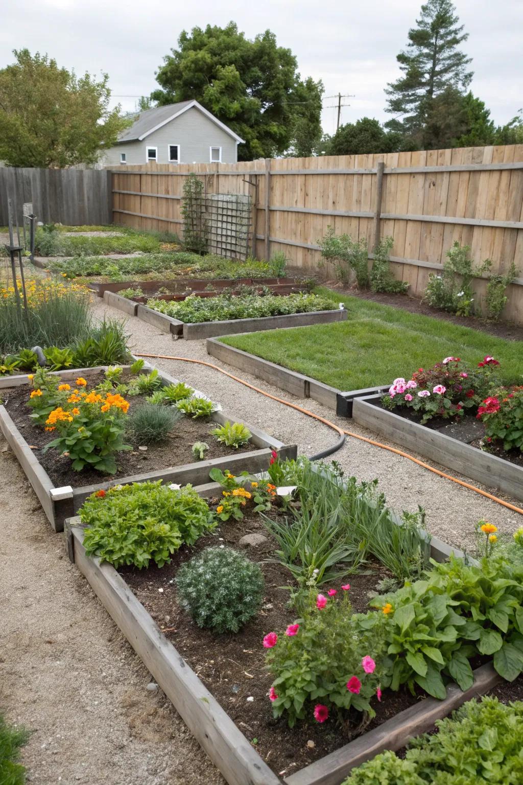 Hydro zoning aids in managing water effectively and efficiently.