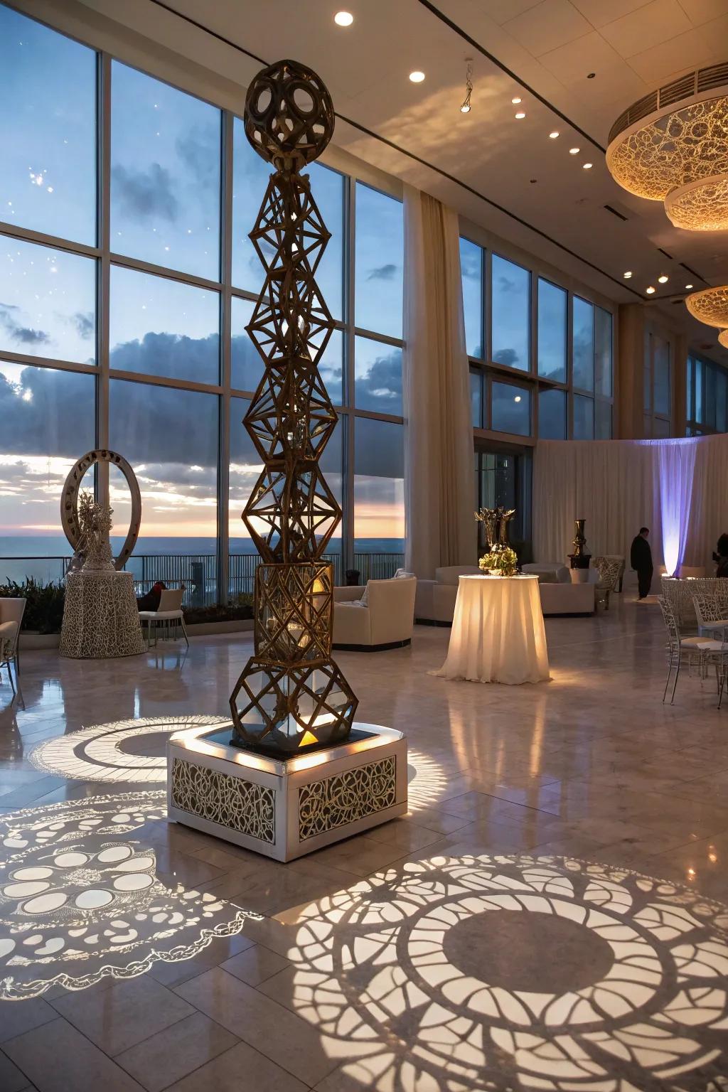 Artistic displays enthrall and inspire.
