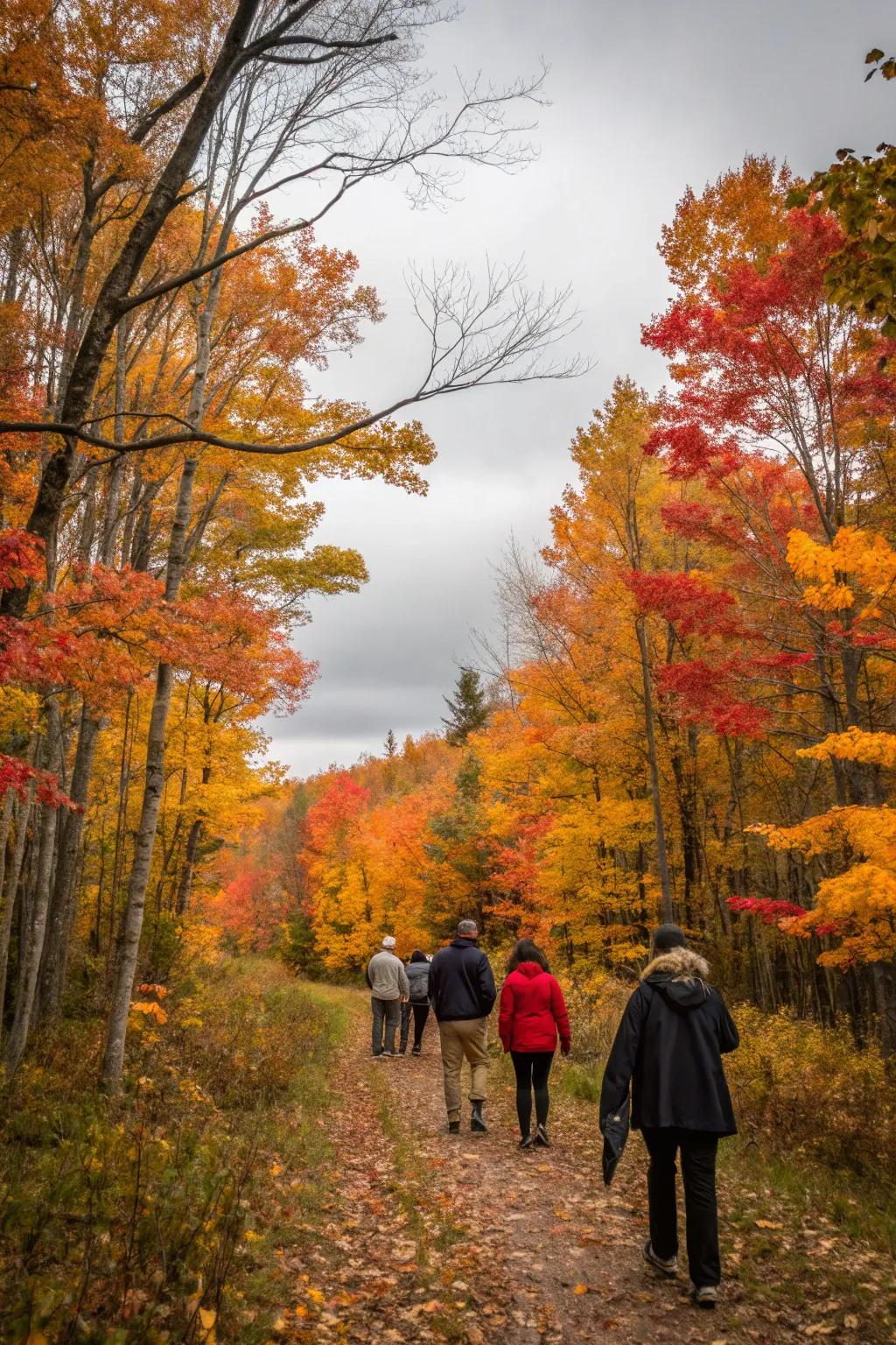 Nature strolls offer a serene means to savor autumn's beauty.