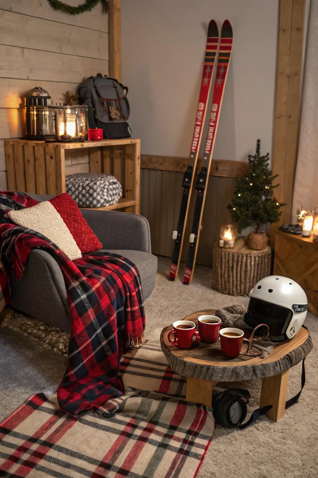Celebrate the season with a distinctive après-ski themed party.