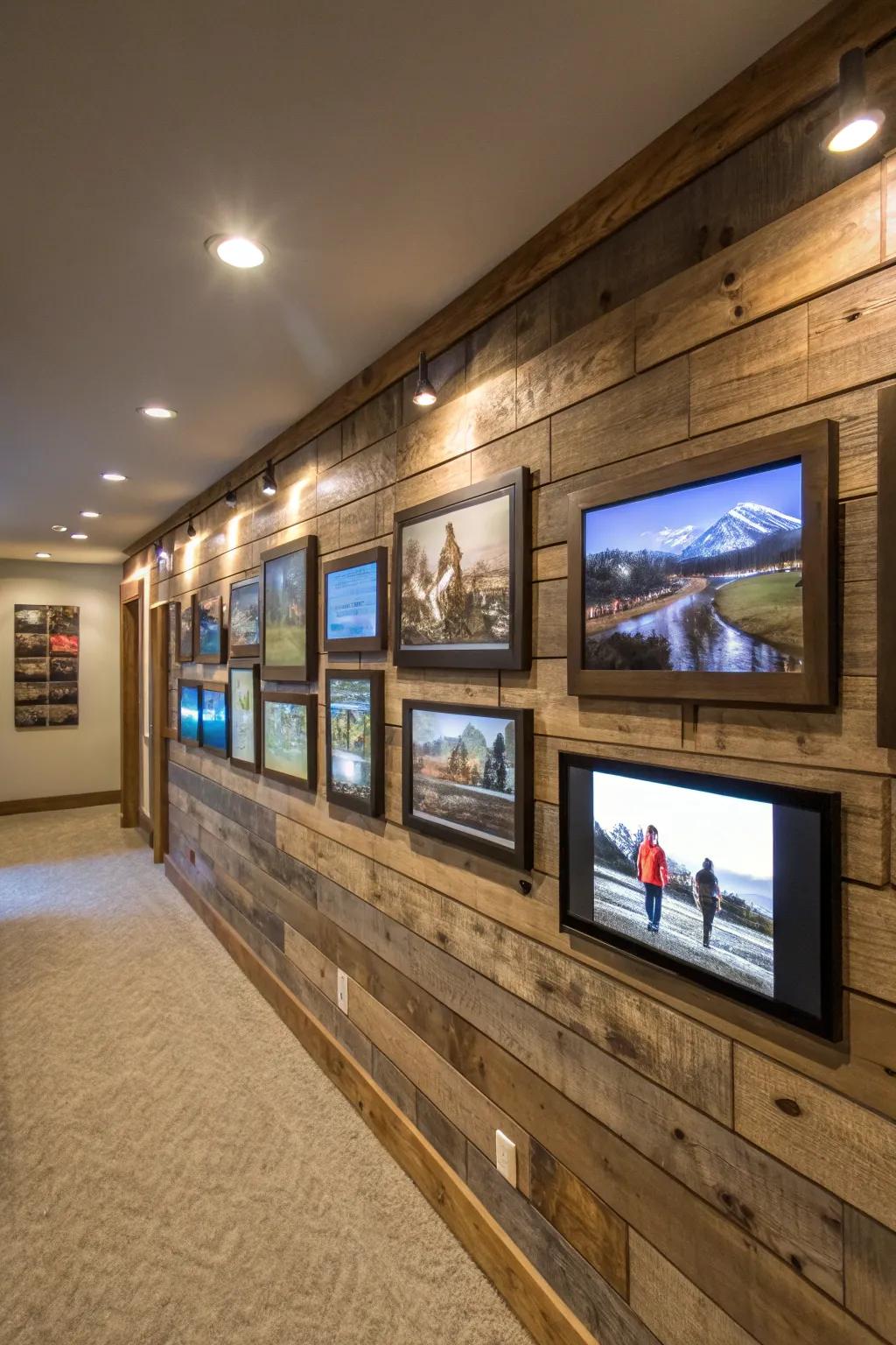 Digital frames keep your wall decor ever-changing.