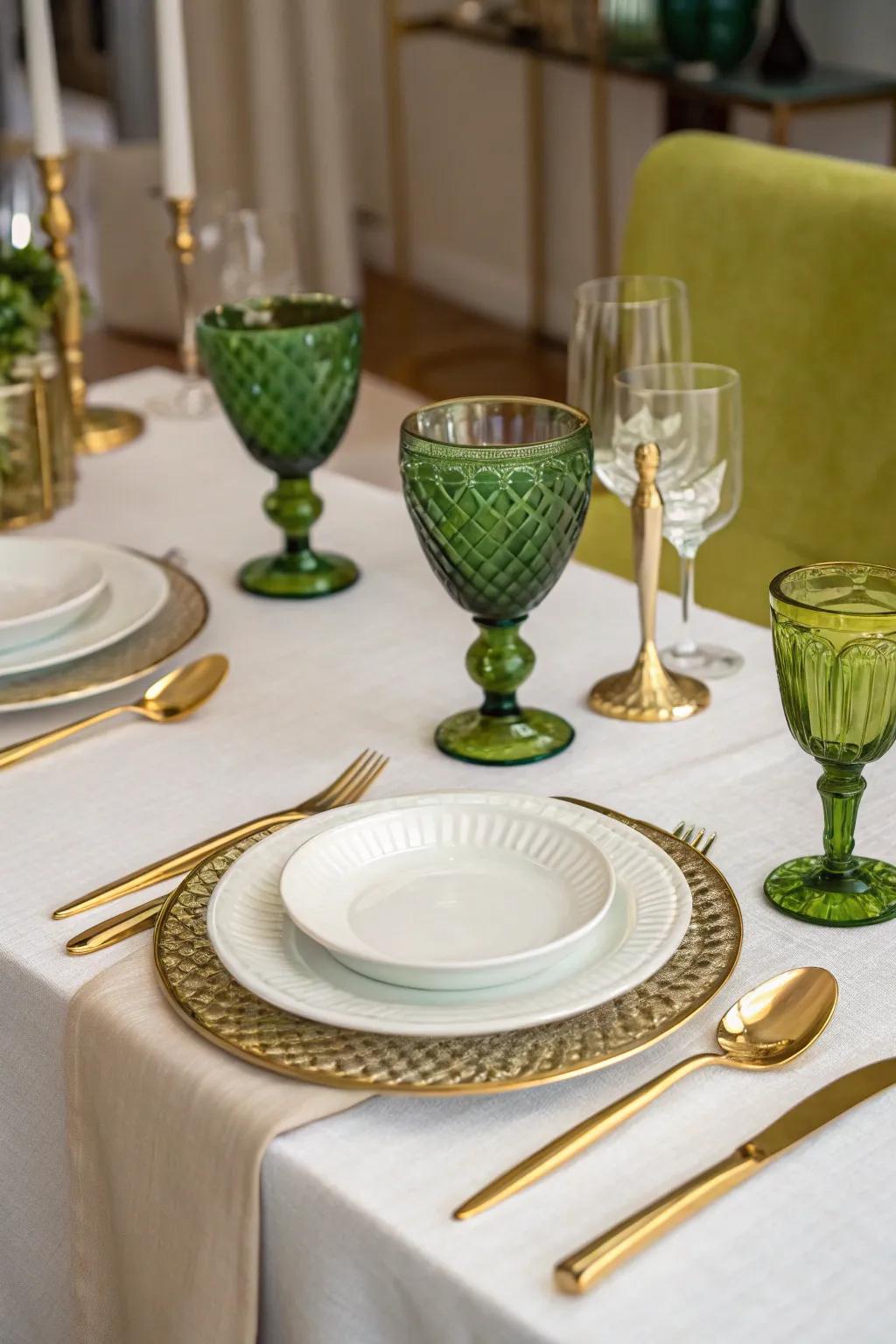 Sophisticated surface placements can render your Mardi Gras repast exceptionally memorable.