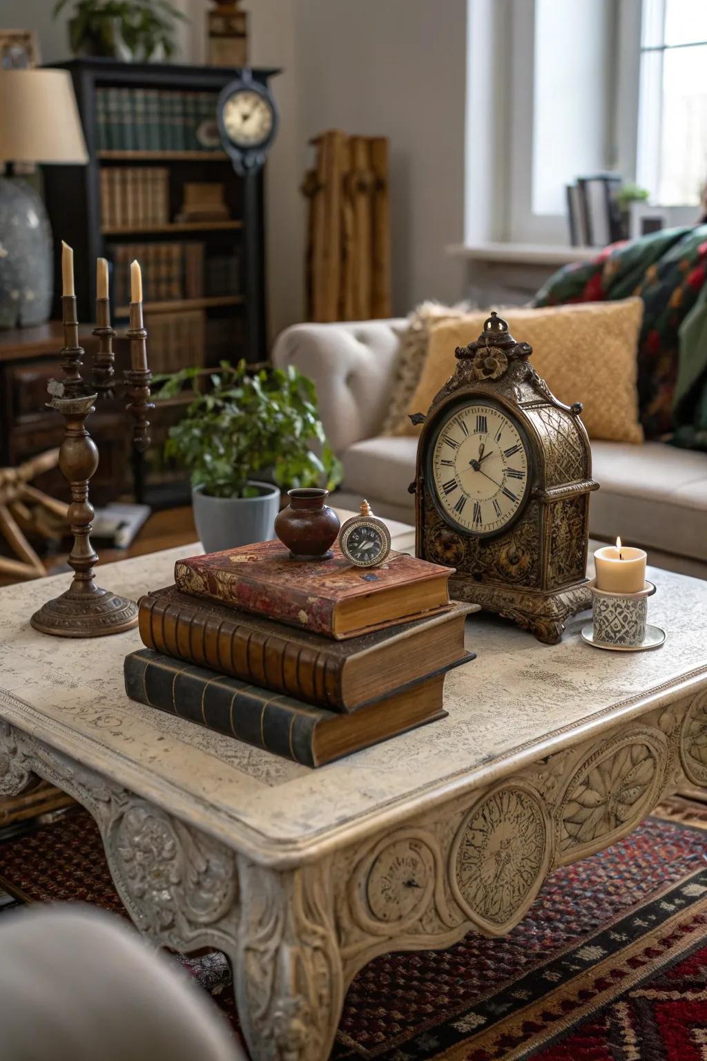 Retro finds add personality and appeal to your table.