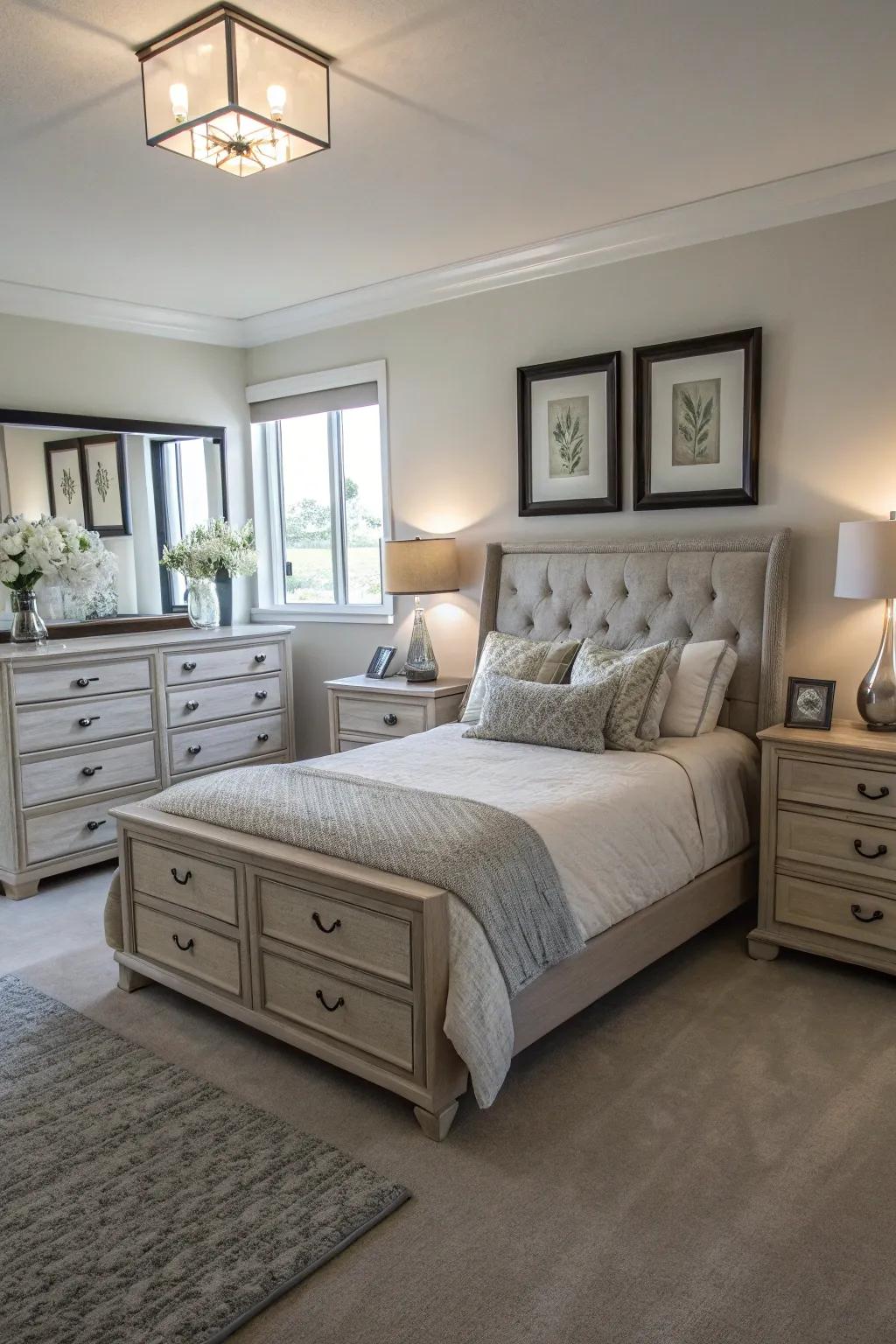 Balance in design brings harmony and poise.