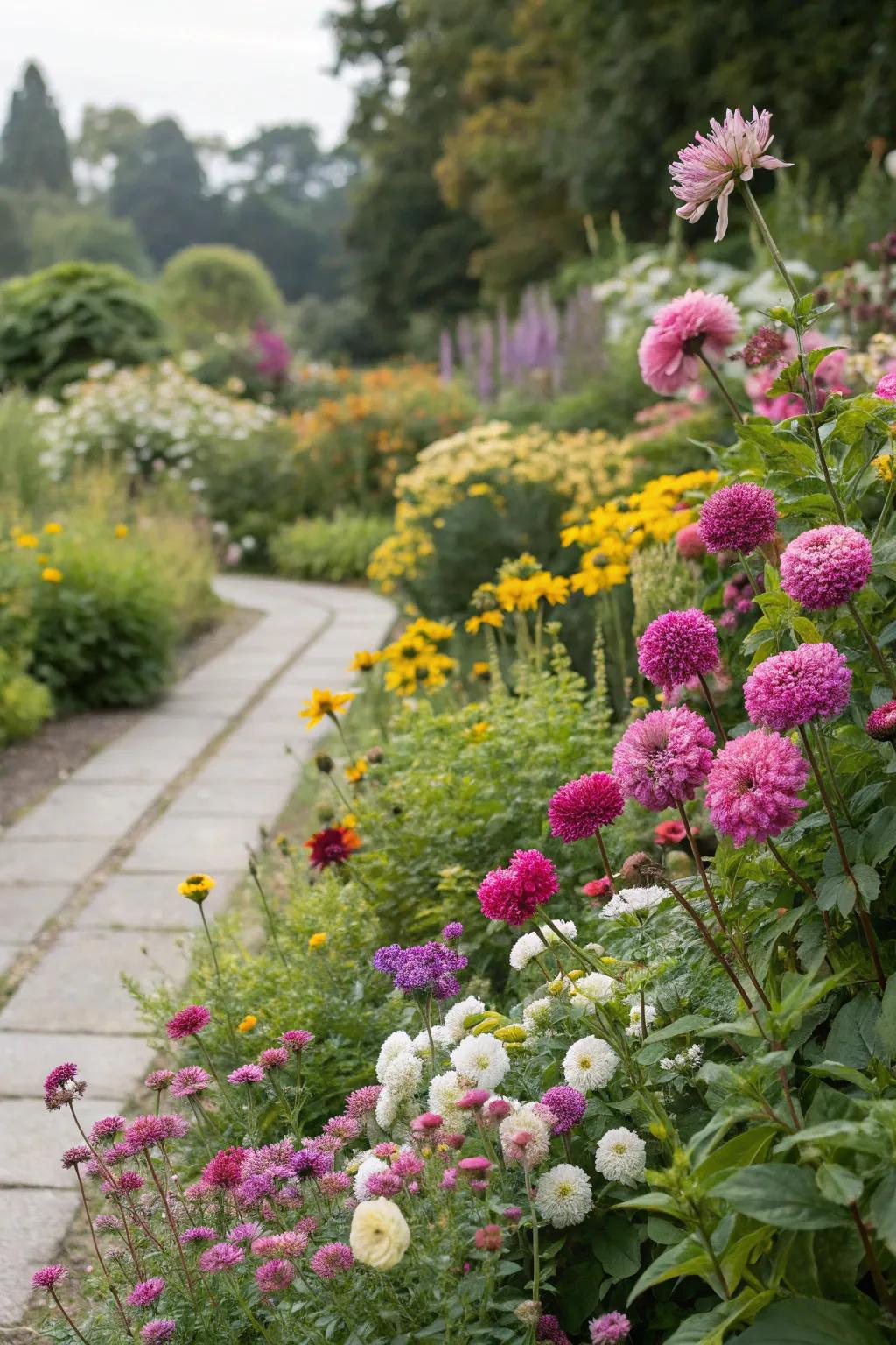 Seasonal plantings keep your garden ever-changing and beautiful.