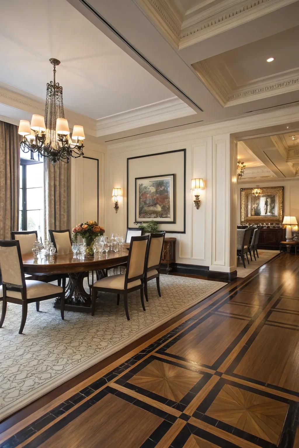 Striking perimeters introduce refinement and accentuate architecture.