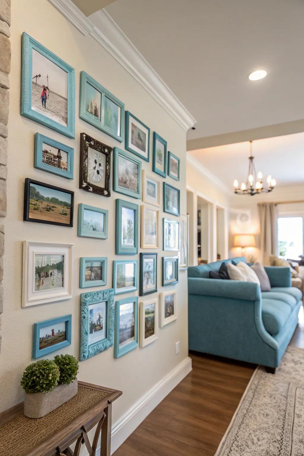 A color-themed assemblage that inextricably coalesces with the sector's aesthetic.