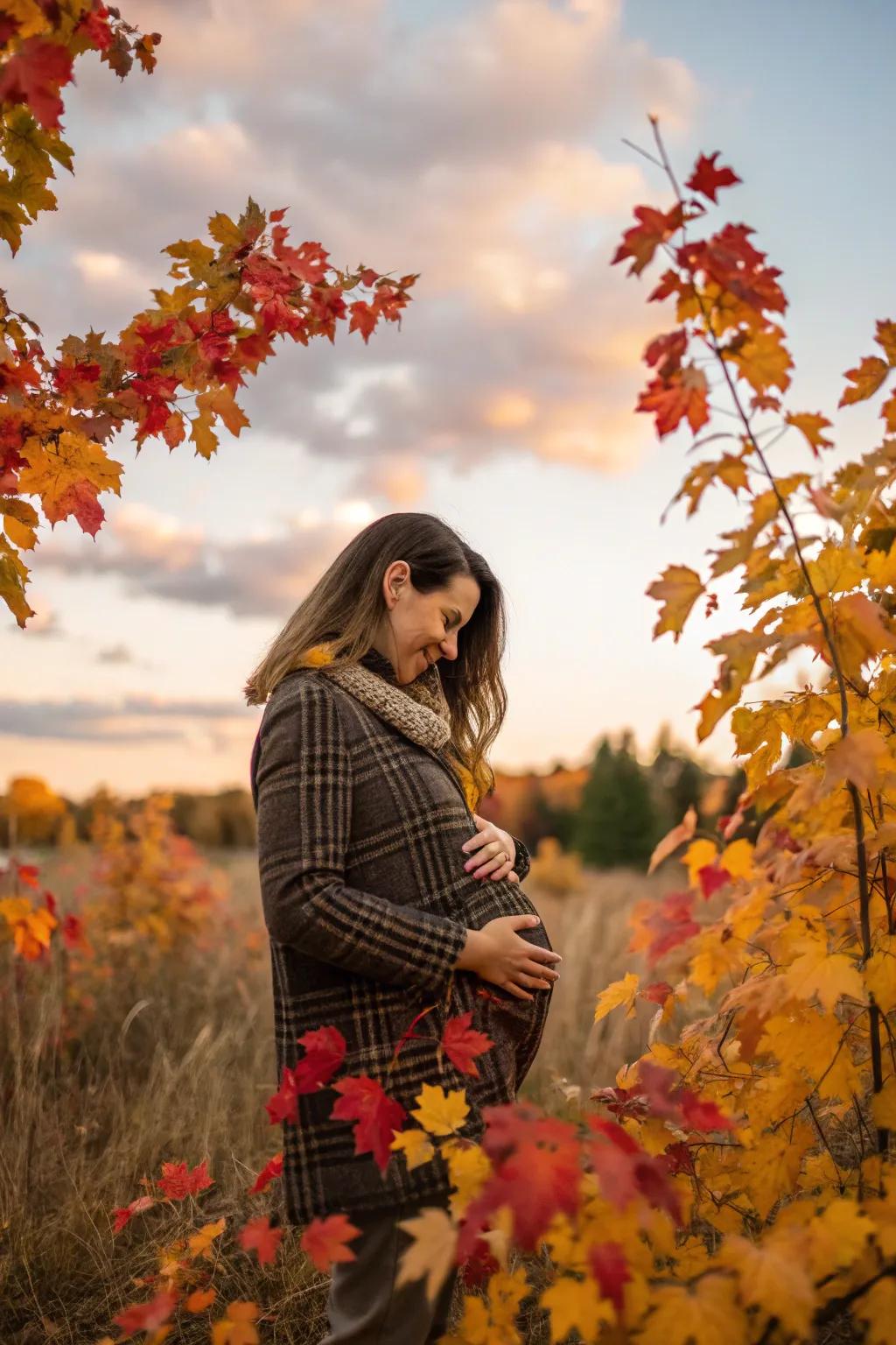 Seasonal accents contribute a natural and timely accent to your photos.