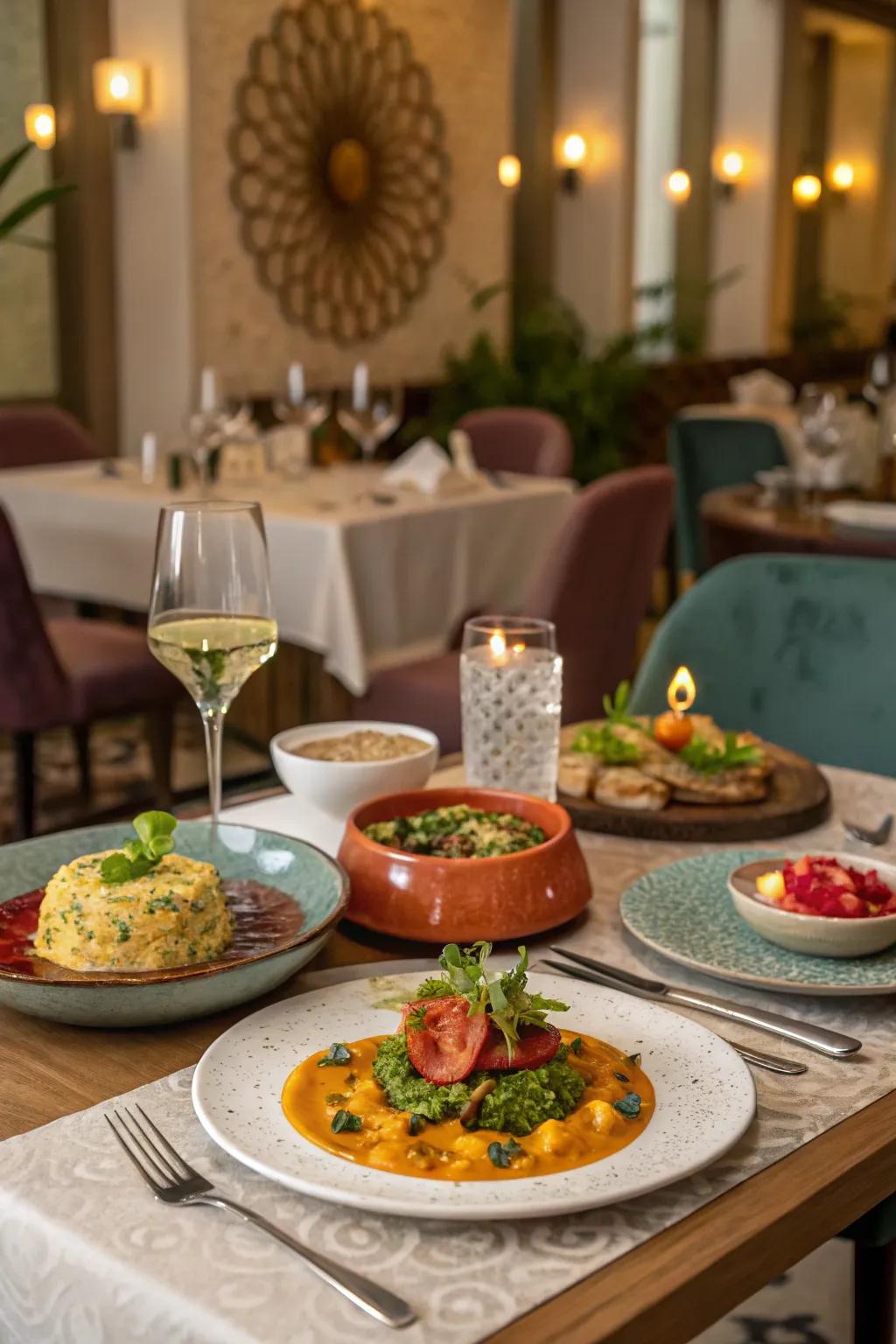 Creative table settings boost eating.