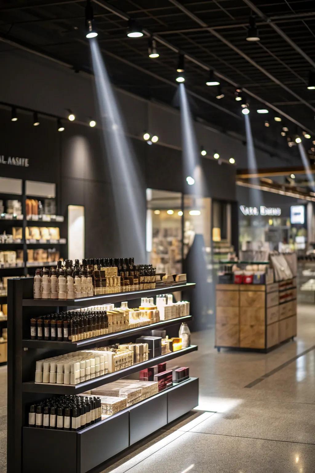 Spotlights that highlight and accentuate