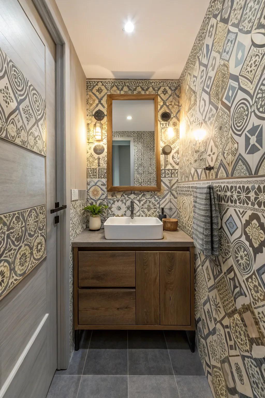 Design play adds dynamic interest.