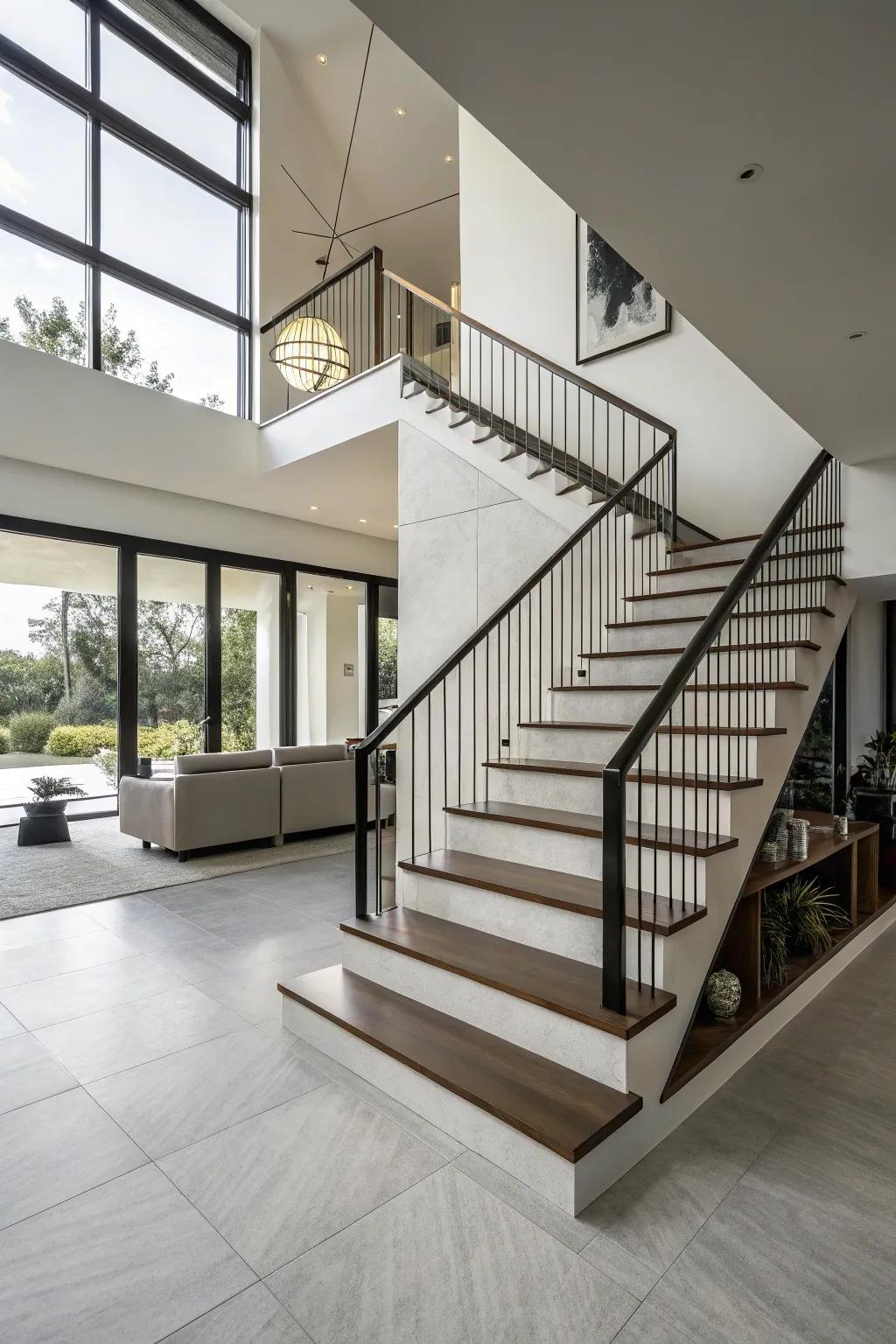 A monochrome palette offers style and cohesion.