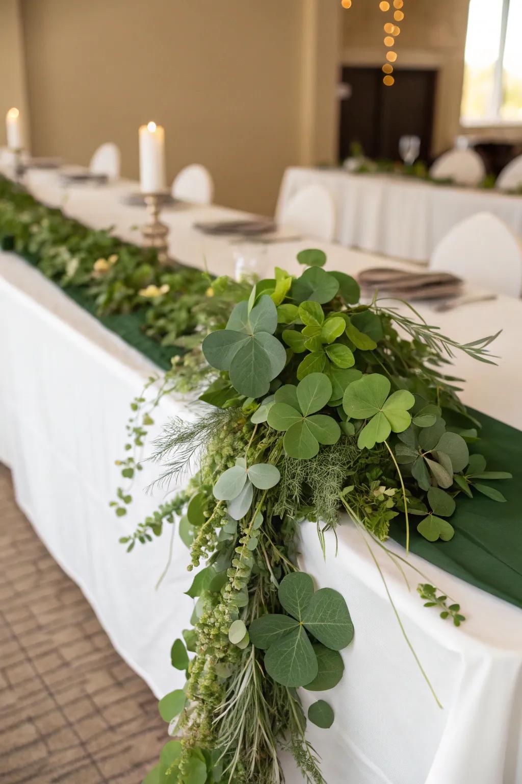 A verdure festoon brings natural beauty to your display.