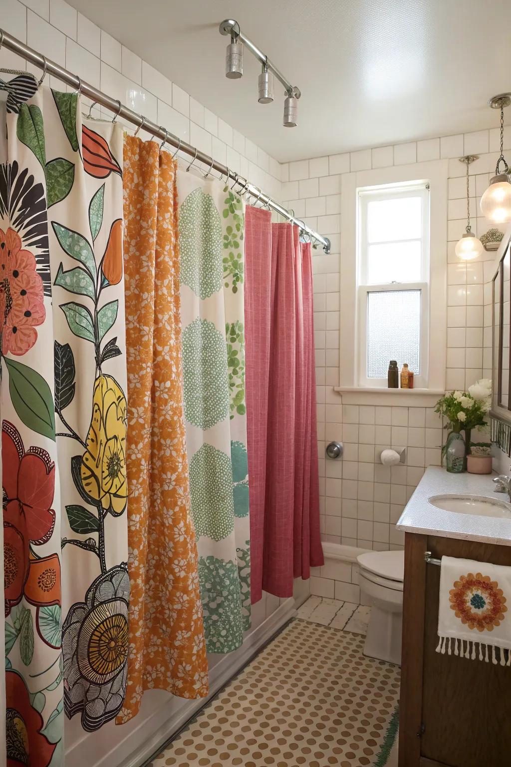 Blending aesthetics fashions a tailored and distinctive bathroom area.