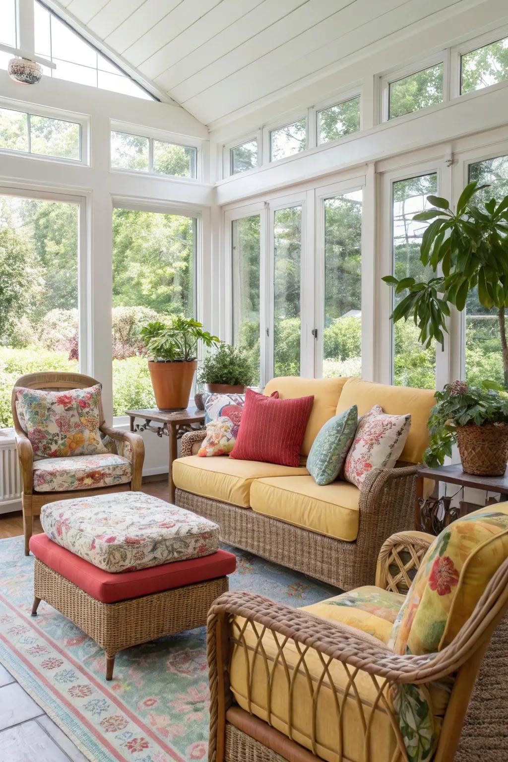Repurposed furniture offers charm and sustainability.