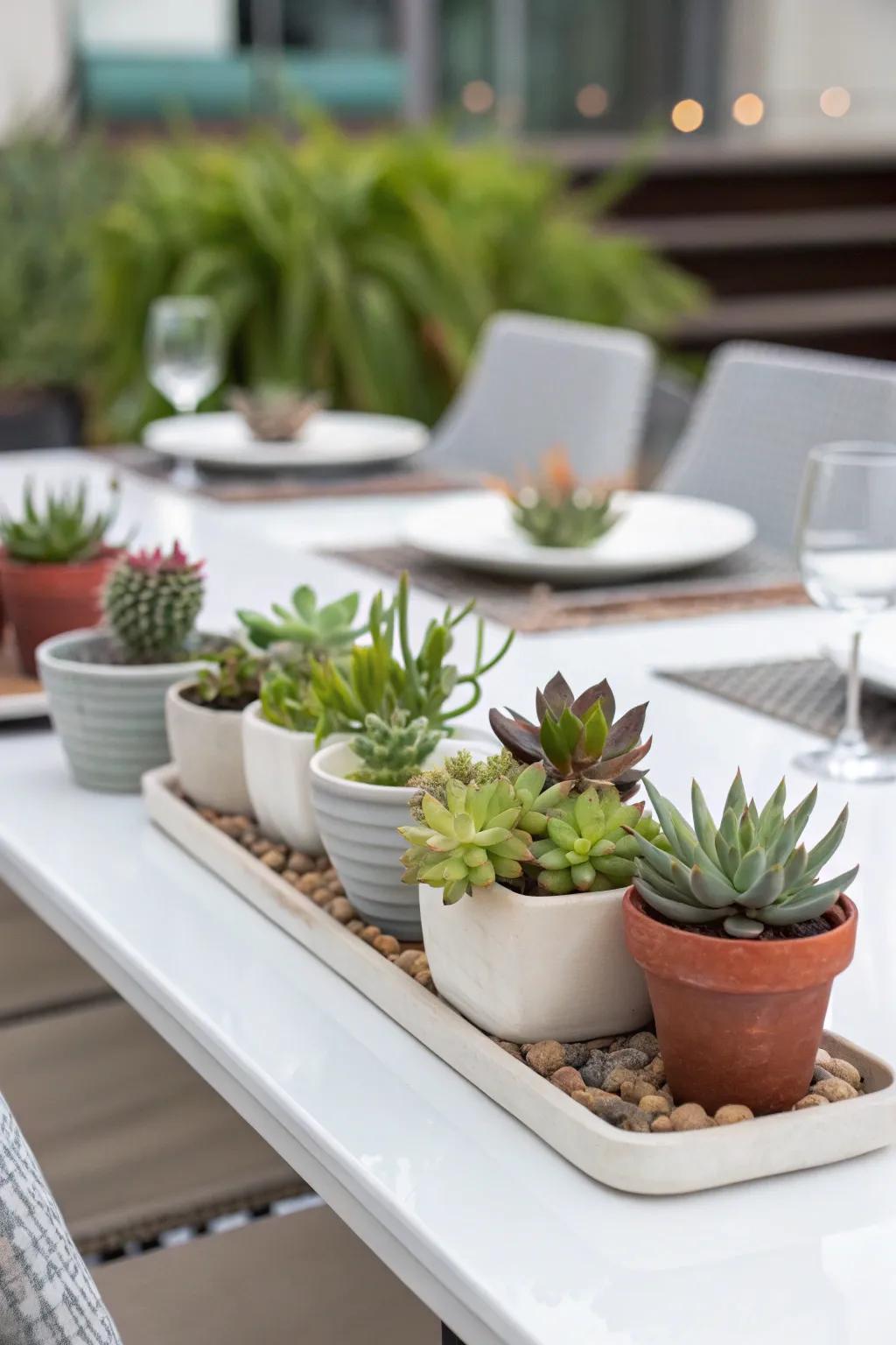 The beauty of seasonal plants.