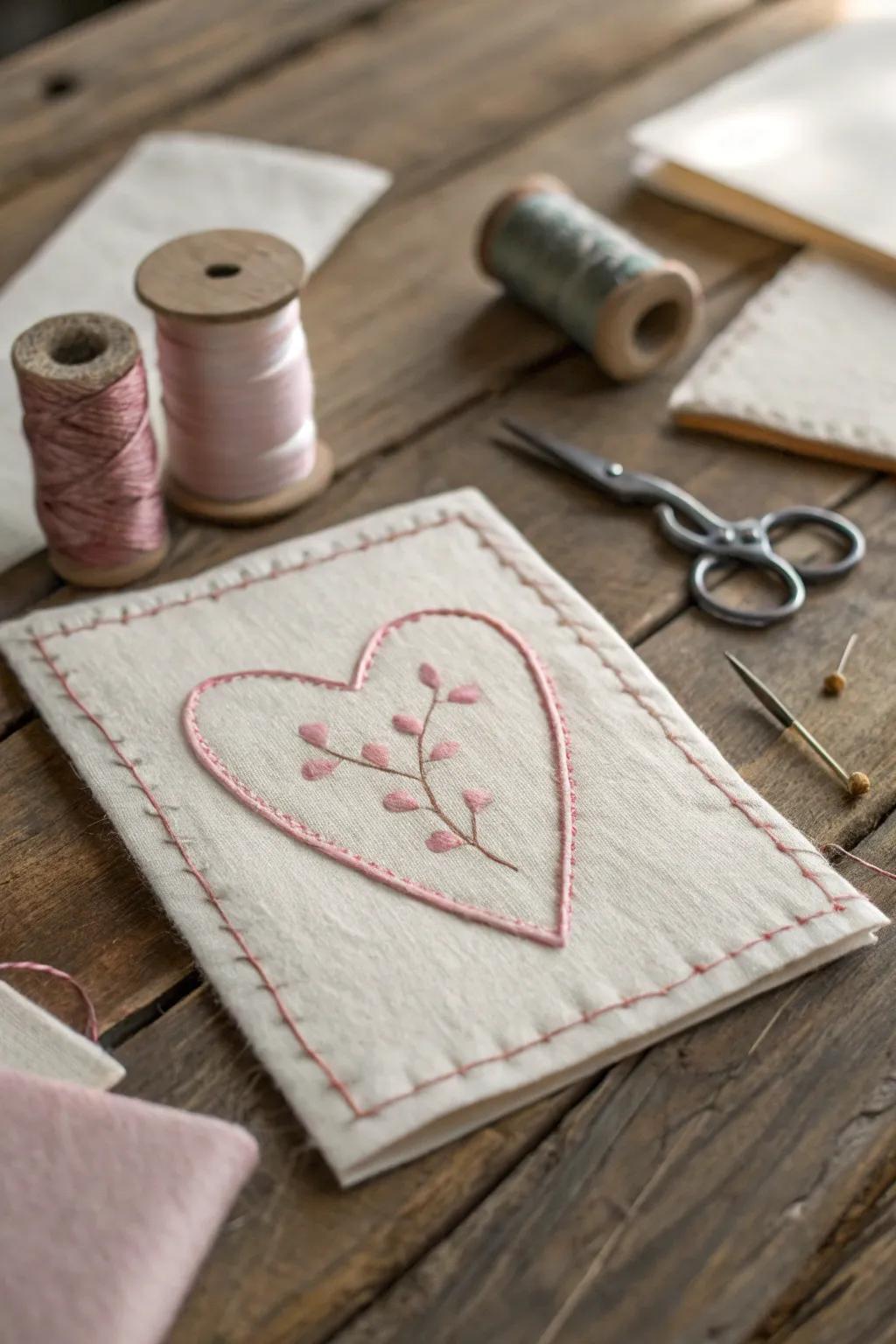 Express your affection through stunning material cards—where simplicity converges with heartfelt imagination.