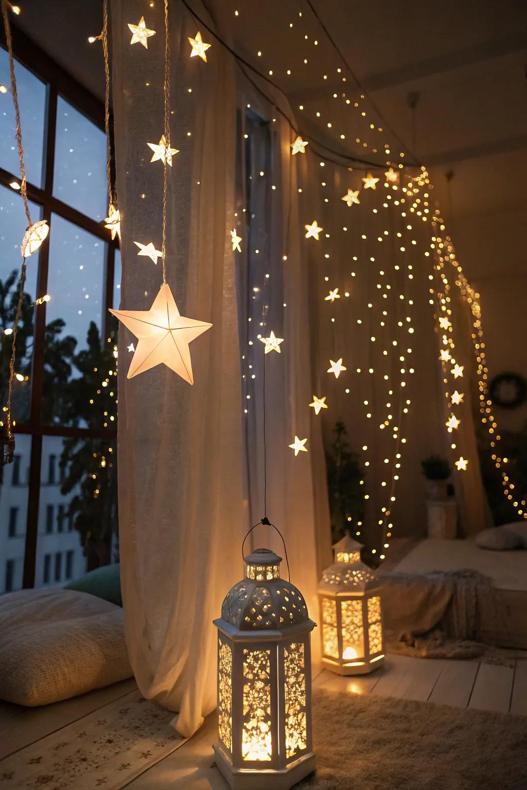 Pixie lights for delicate and mystical illumination.
