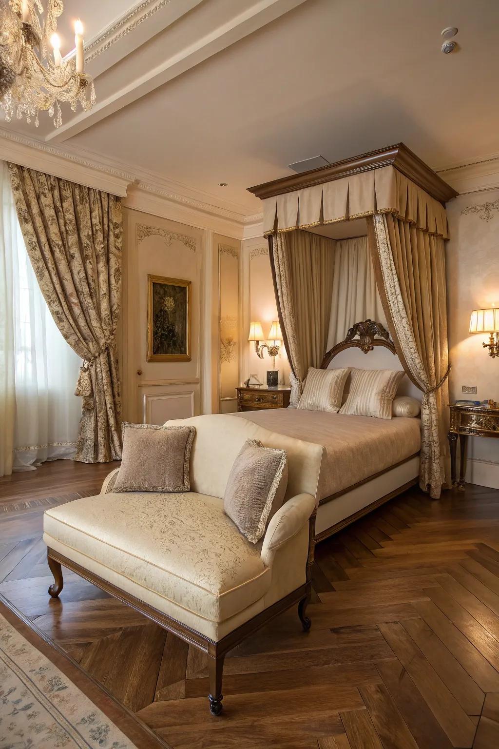 Chaise lounges offer a sublime blend of elegance and comfort, perfect for luxurious relaxation.