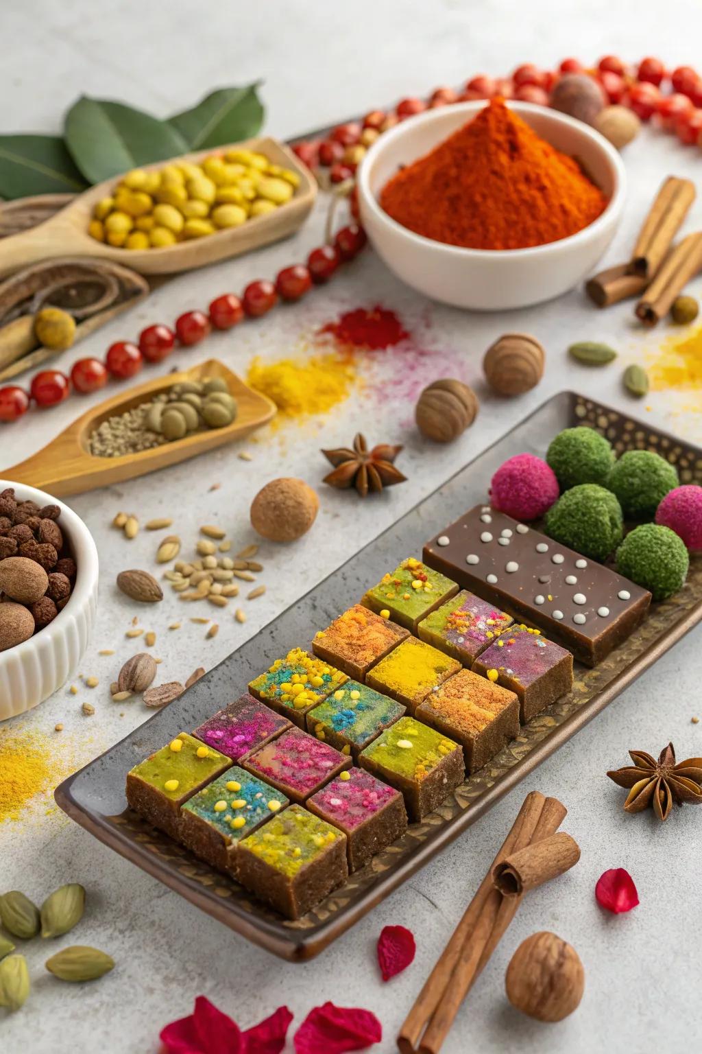Satisfy your sweet tooth with a spice market-inspired candy bar.