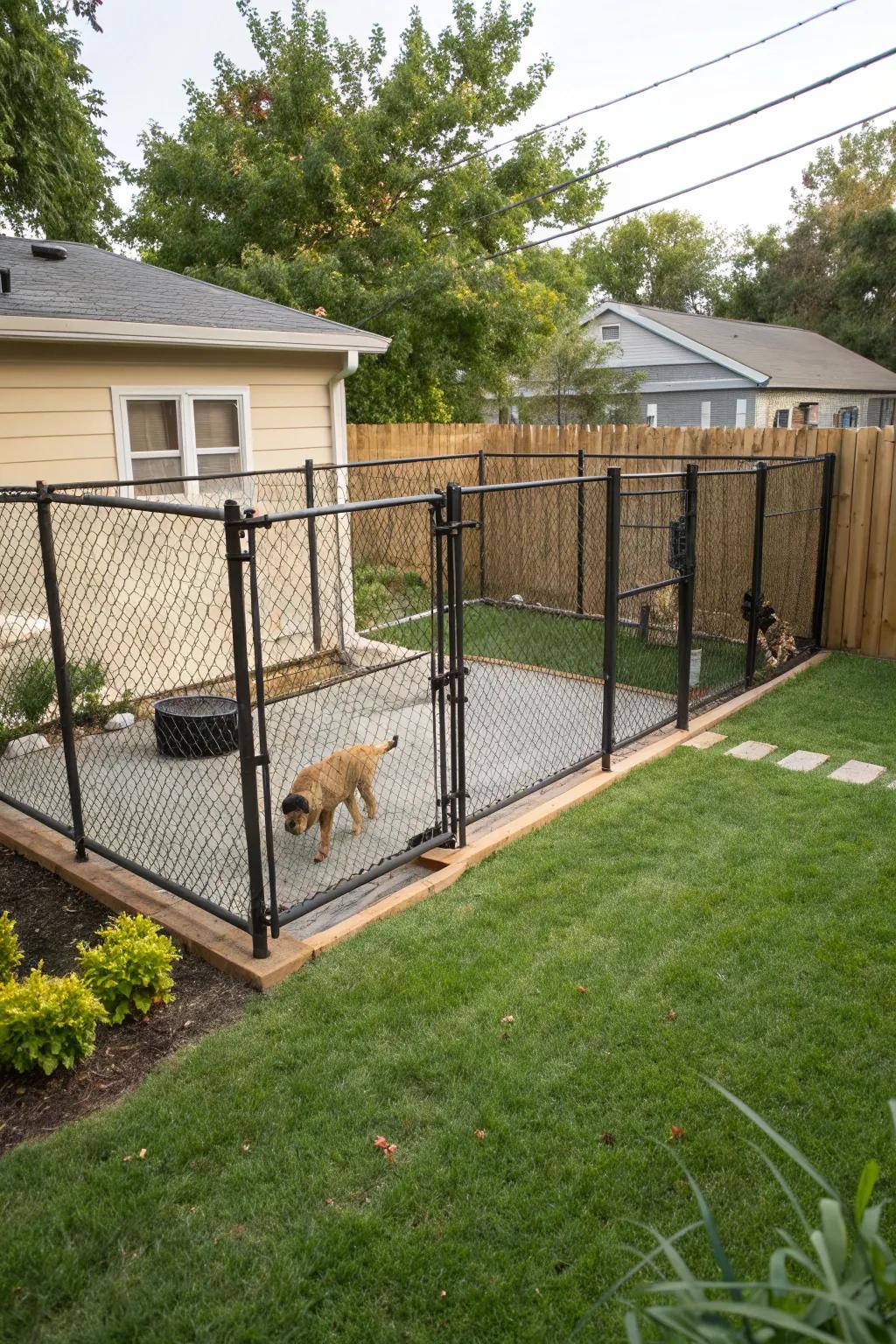 Enclosed spaces afford maximum protection.