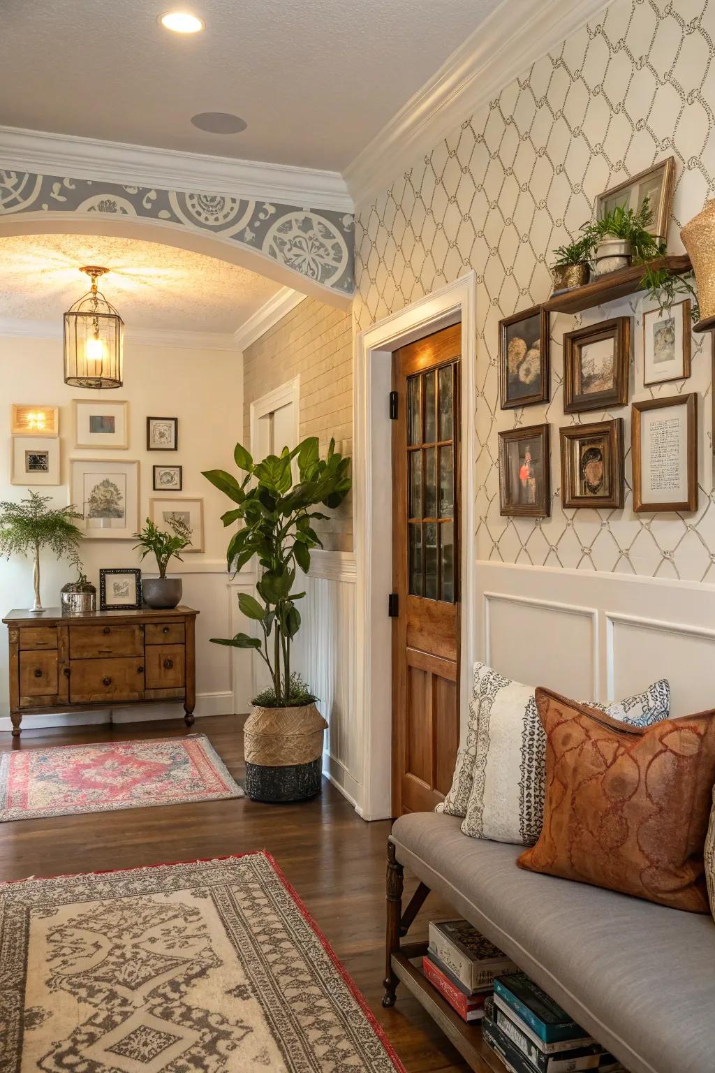 Bespoke compositions make your entryway truly personal.