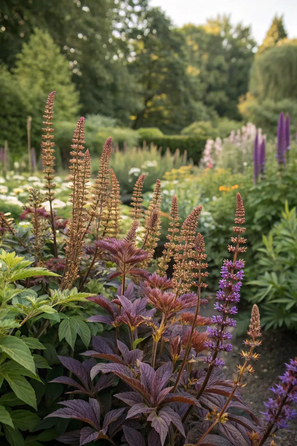 Unique foliage colors add a surprising twist to fall yards.