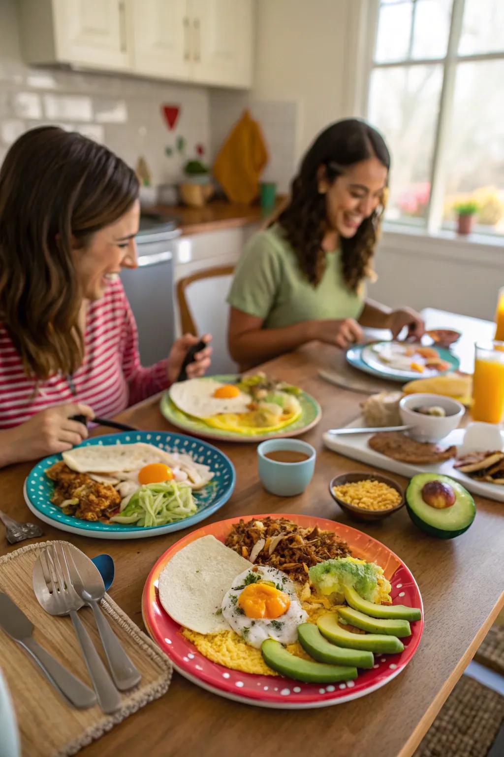 Kick off your day with a taco-themed breakfast.