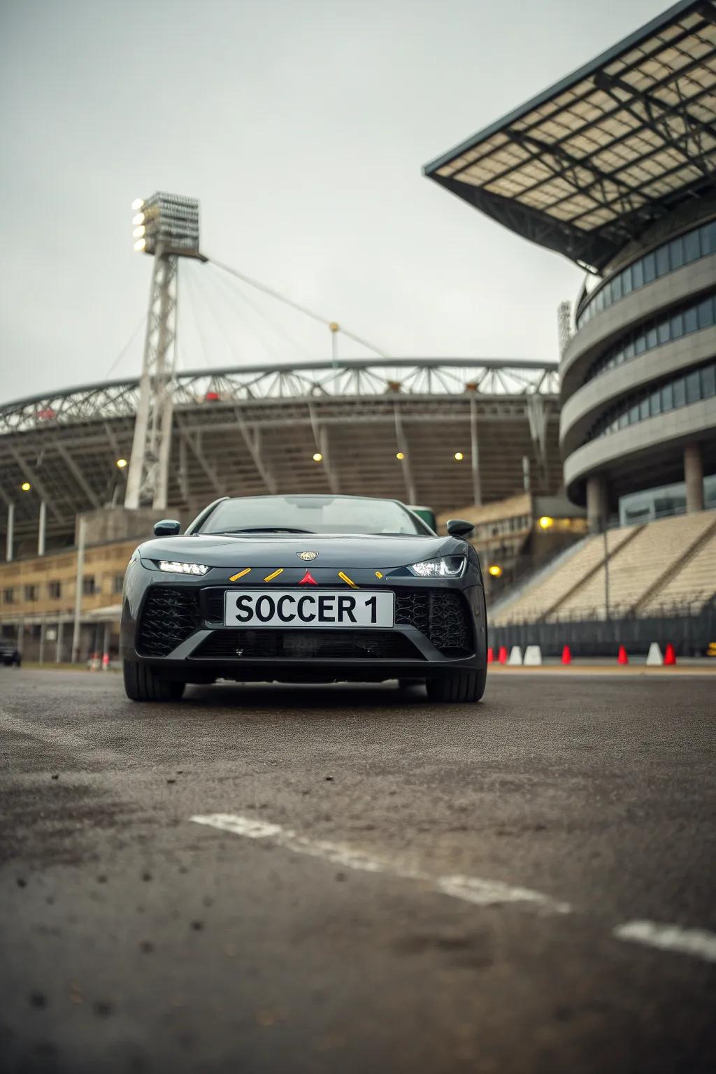 Exhibit your sporting zeal through a themed tag.
