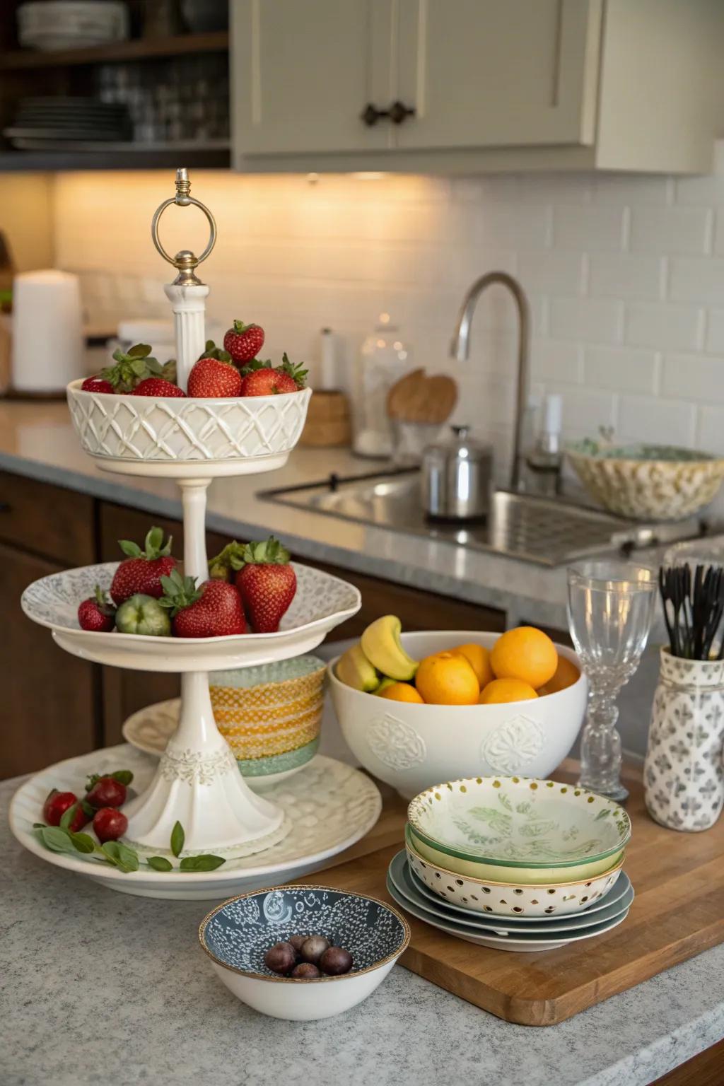 Layering enhances richness and a refined impression to your setting.