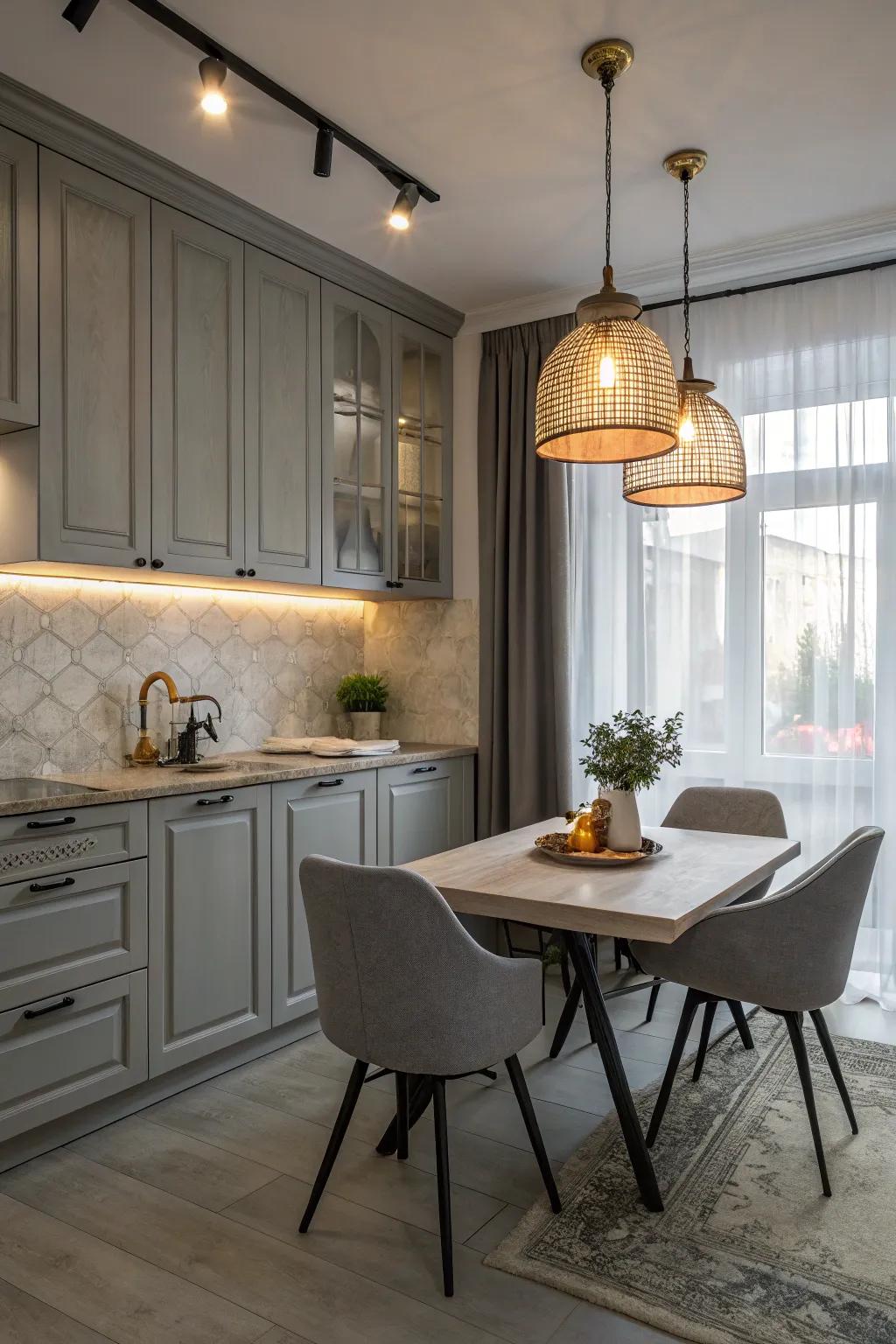 Enrich your cooking area with subtle illumination.