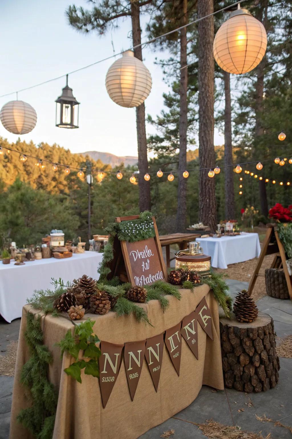 Celebration decors bring the festive spirit of national parks to your parties.