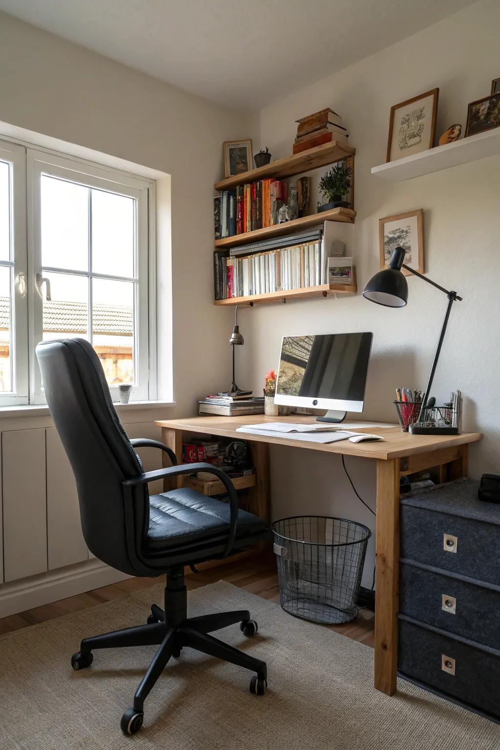 Small chairs fit perfectly into small, efficient spaces.