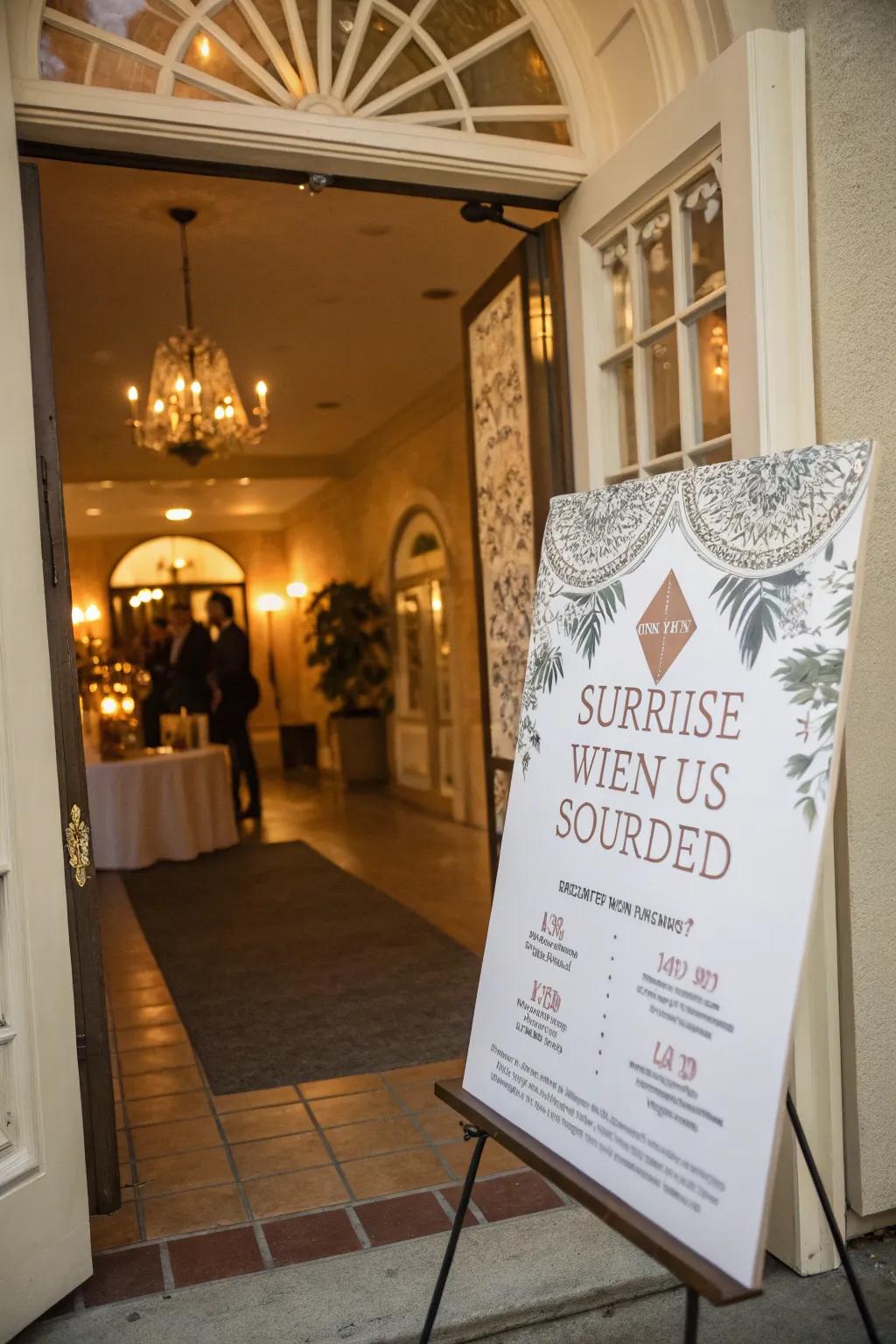 A wall art with surprise motifs becoming a conversation starter in an entryway.