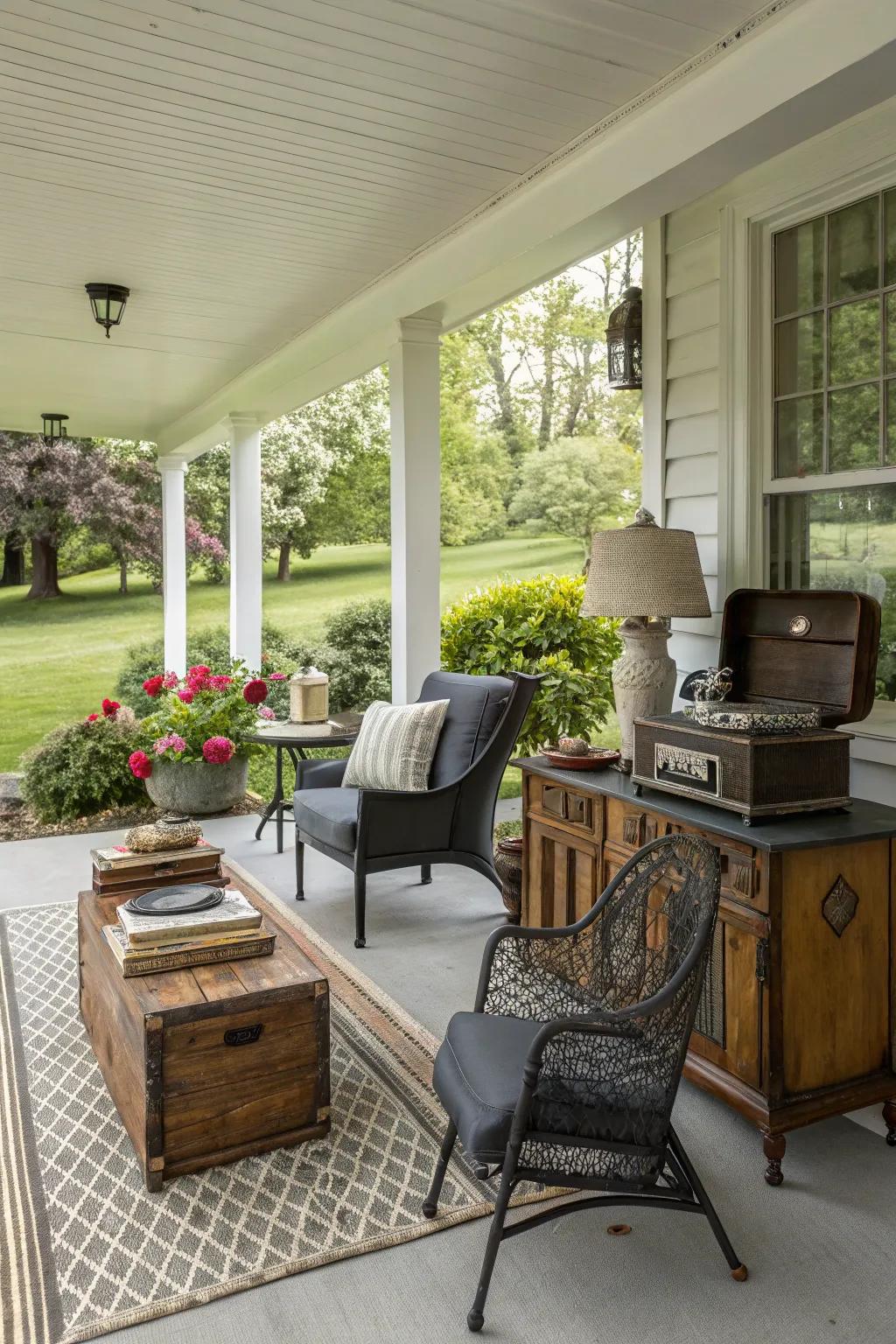 A diverse assortment of styles displays personality.