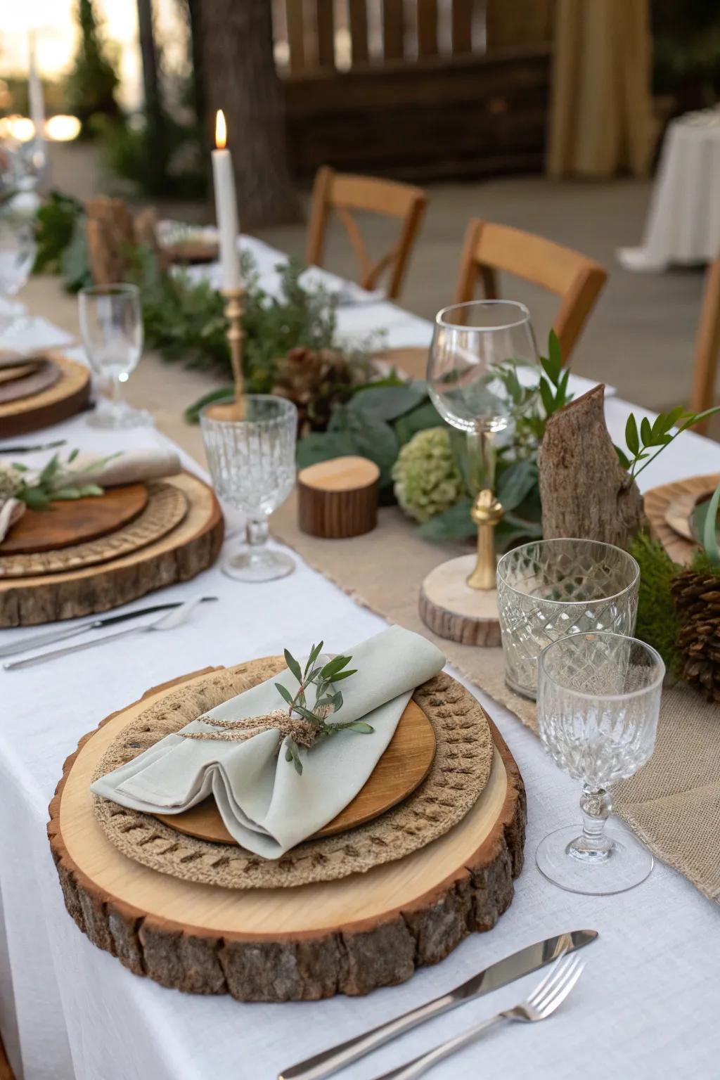 Environmentally mindful decor infuses sustainable charm into your prom.